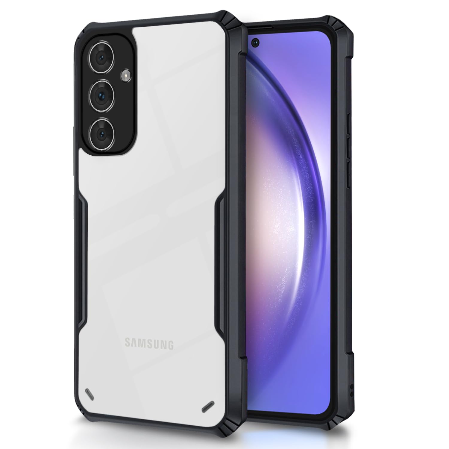 Black phone cover for Samsung A54 5G – Pikkme