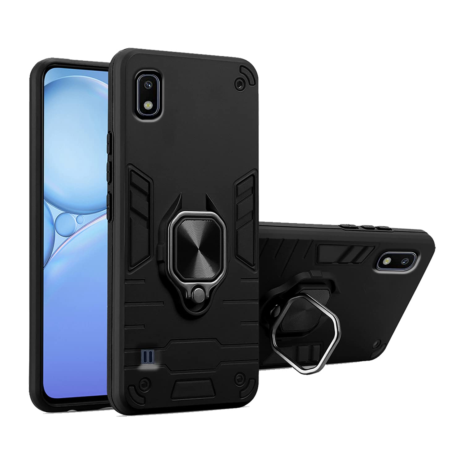 Samsung A10 phone cover in black by Pikkme