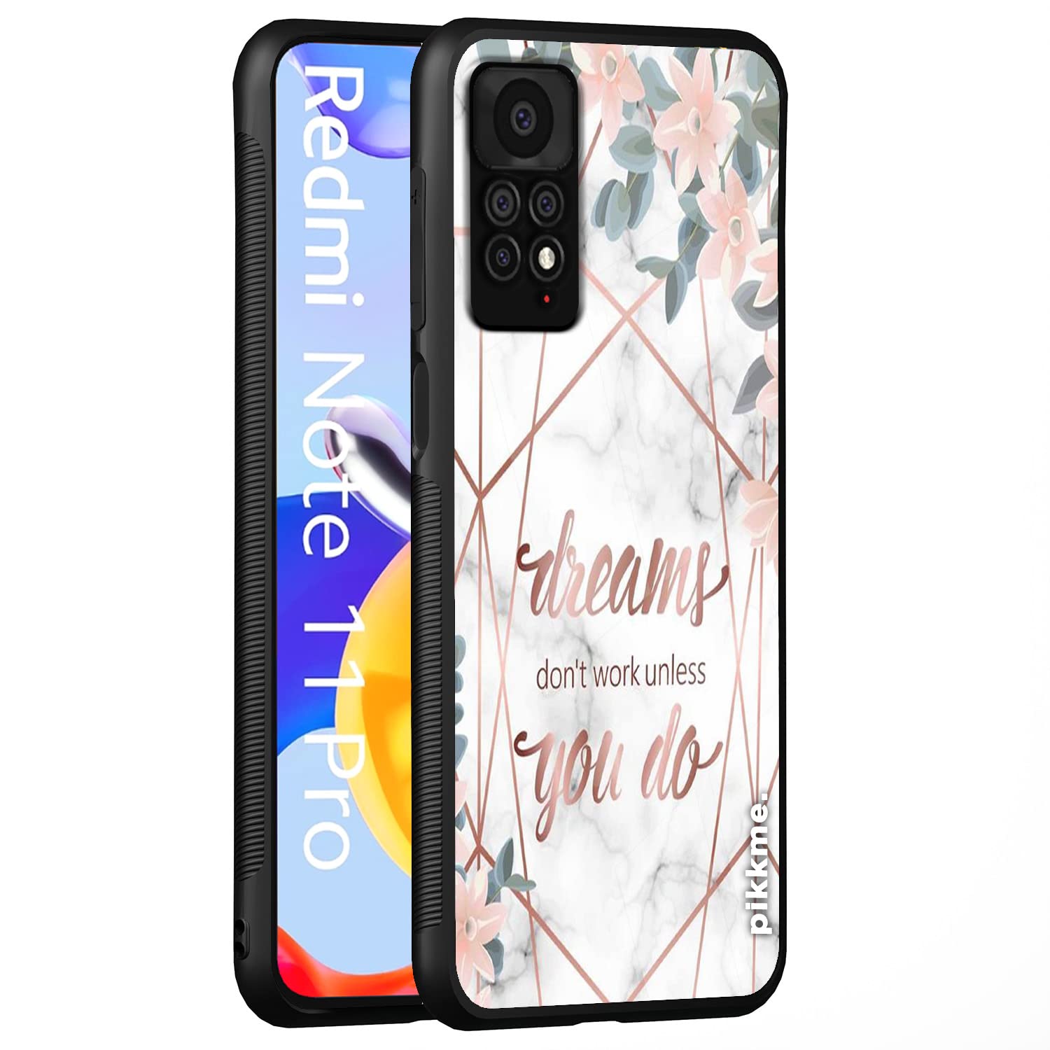 Redmi Note 11 Pro/Note 11 Pro Plus 5G Hybrid mobile back cover by Pikkme