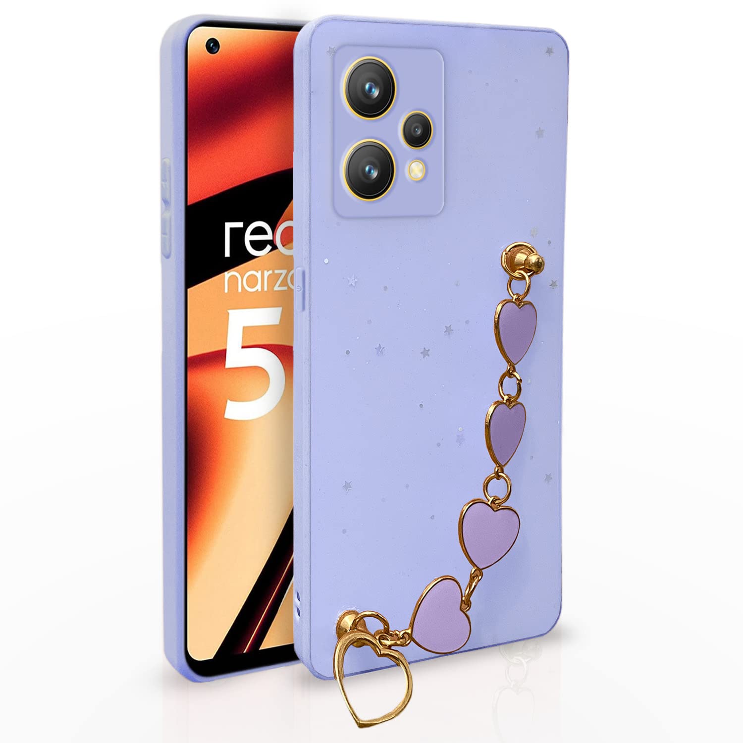 Pikkme Realme Narzo 50 Pro 5G purple phone cover