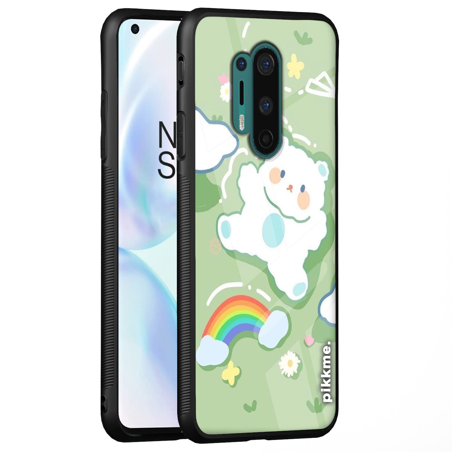 Pikkme OnePlus 8 Pro Hybrid mobile back cover