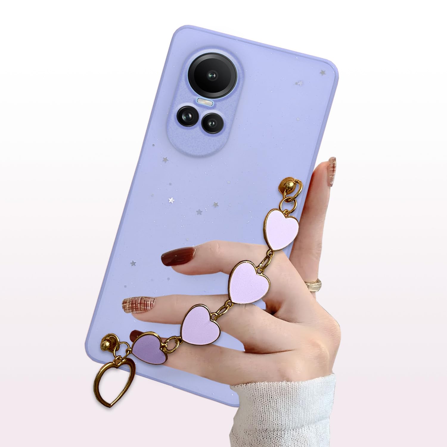 Pikkme purple Chain mobile cover for Oppo Reno 10 5G – photo 3