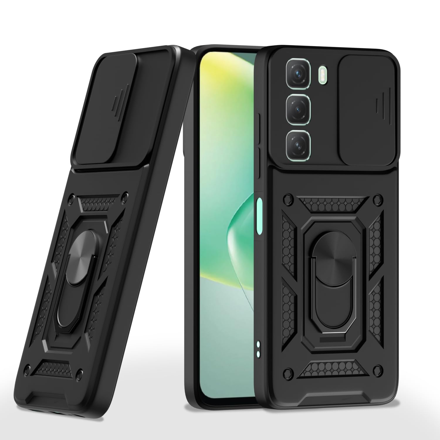Pikkme Infinix Hot 50 5G/360 black back cover