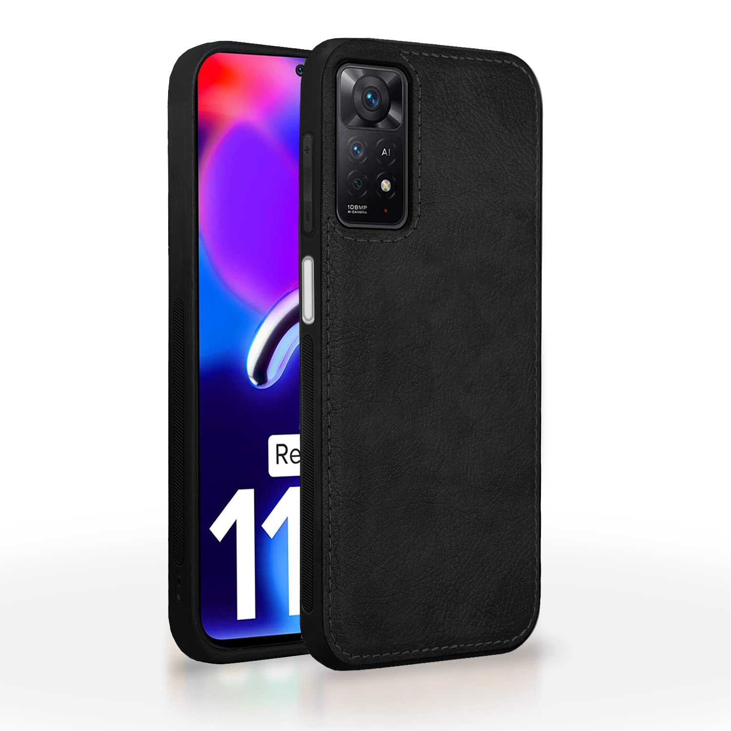 Pikkme Redmi Note 11 Pro/Note 11 Pro Plus 5G black back cover