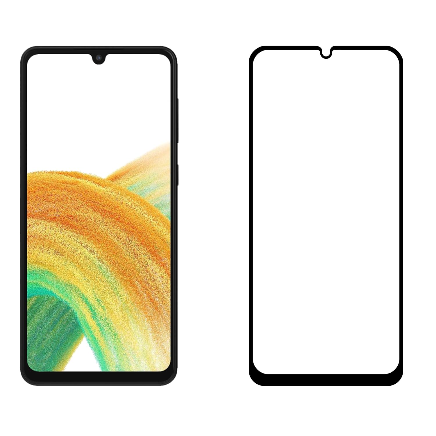 Pikkme Samsung Galaxy A33 5G Tempered Glass