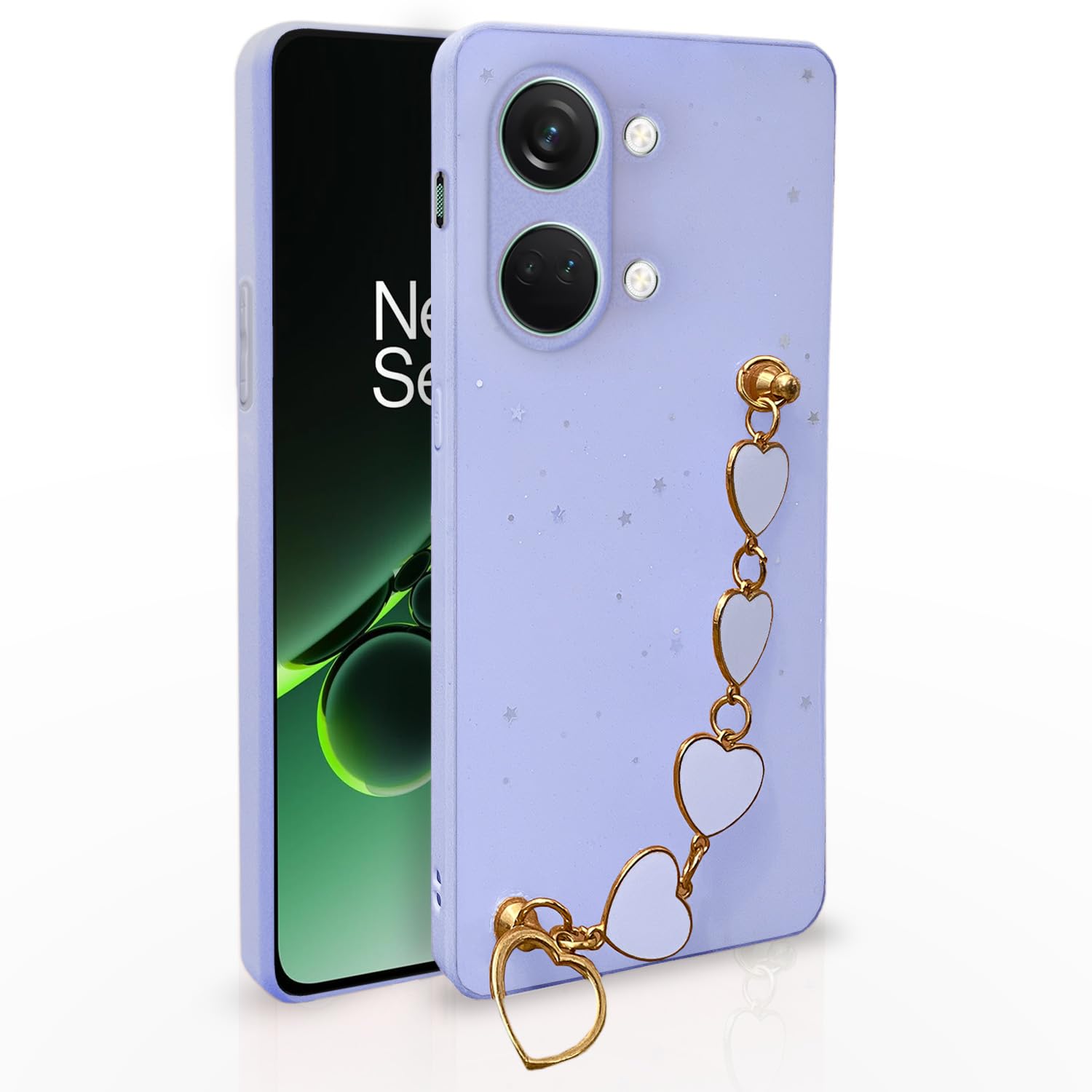 OnePlus Nord 3 5G Chain mobile cover in purple by Pikkme