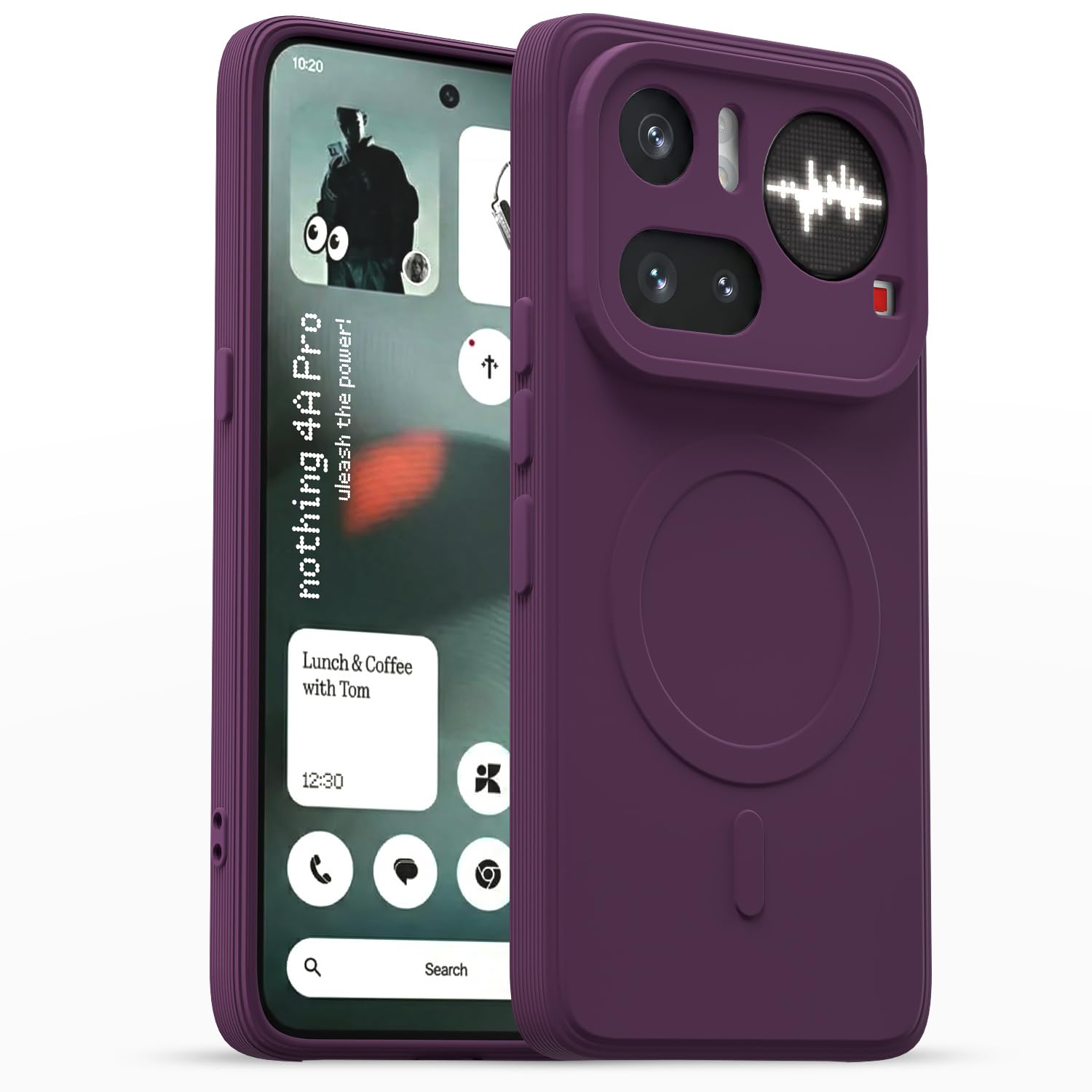 Pikkme Nothing Phone 4a Pro 5G purple phone cover