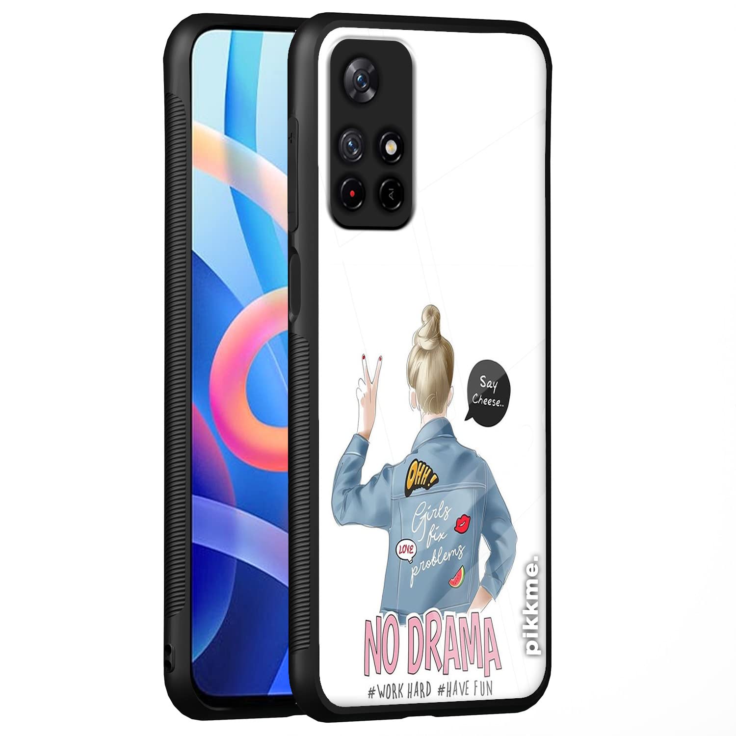 Redmi Note 11T/Poco M4 Pro 5G Hybrid back cover by Pikkme