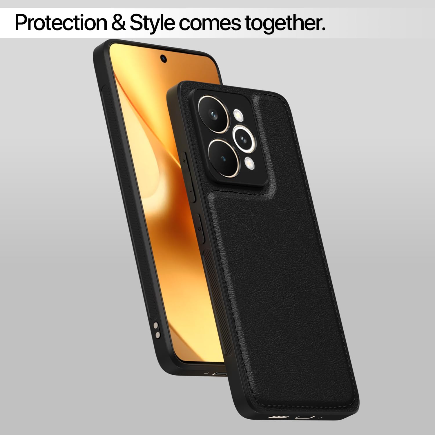 Pikkme Realme 15 Pro 5G black back cover – photo 7