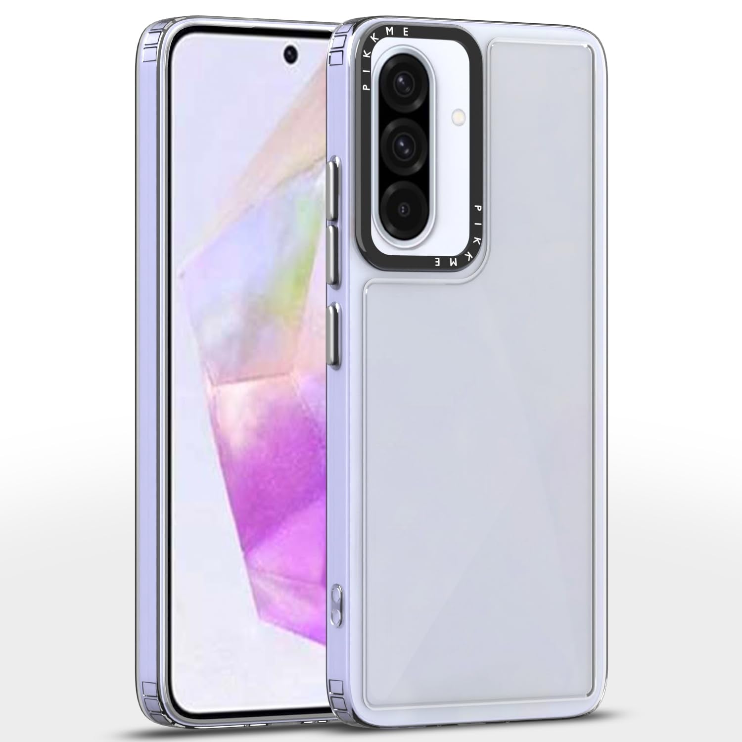 Transparent Hybrid mobile back cover for Samsung A36 5G – Pikkme