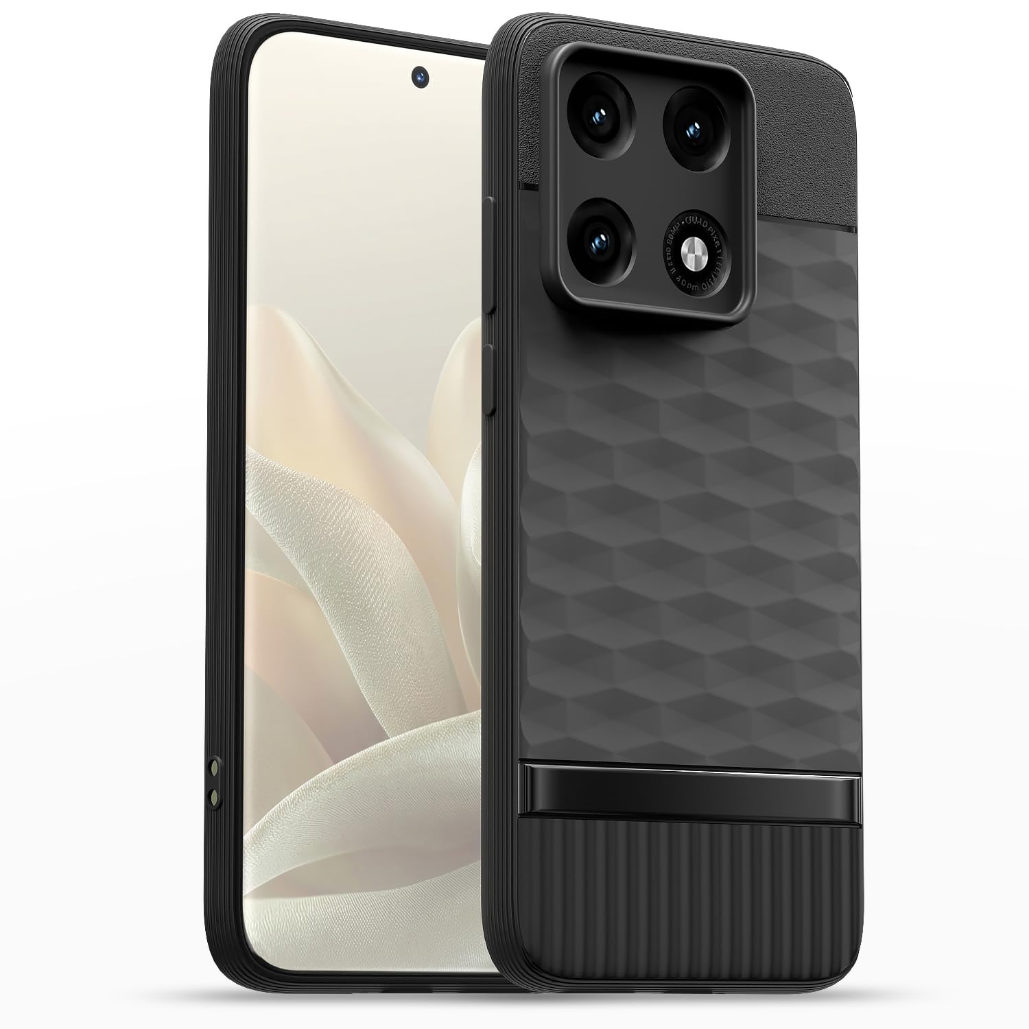 Black Silicone phone cover for Moto Edge 70 Pro 5G – Pikkme