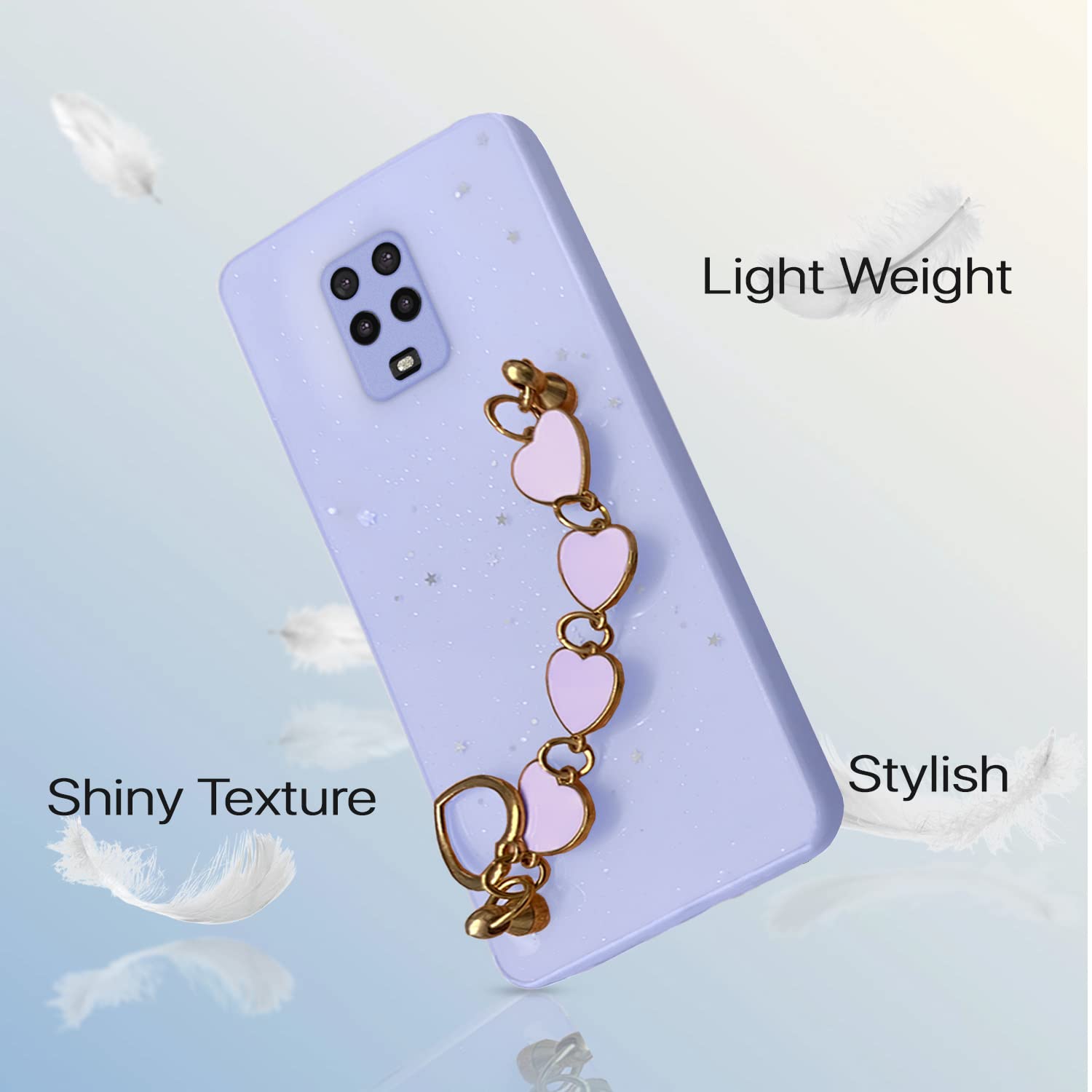 Pikkme Redmi Note 9 Pro/Note 9 Pro Max/Poco M2 Pro/Note 10 Lite Chain purple back cover – photo 6