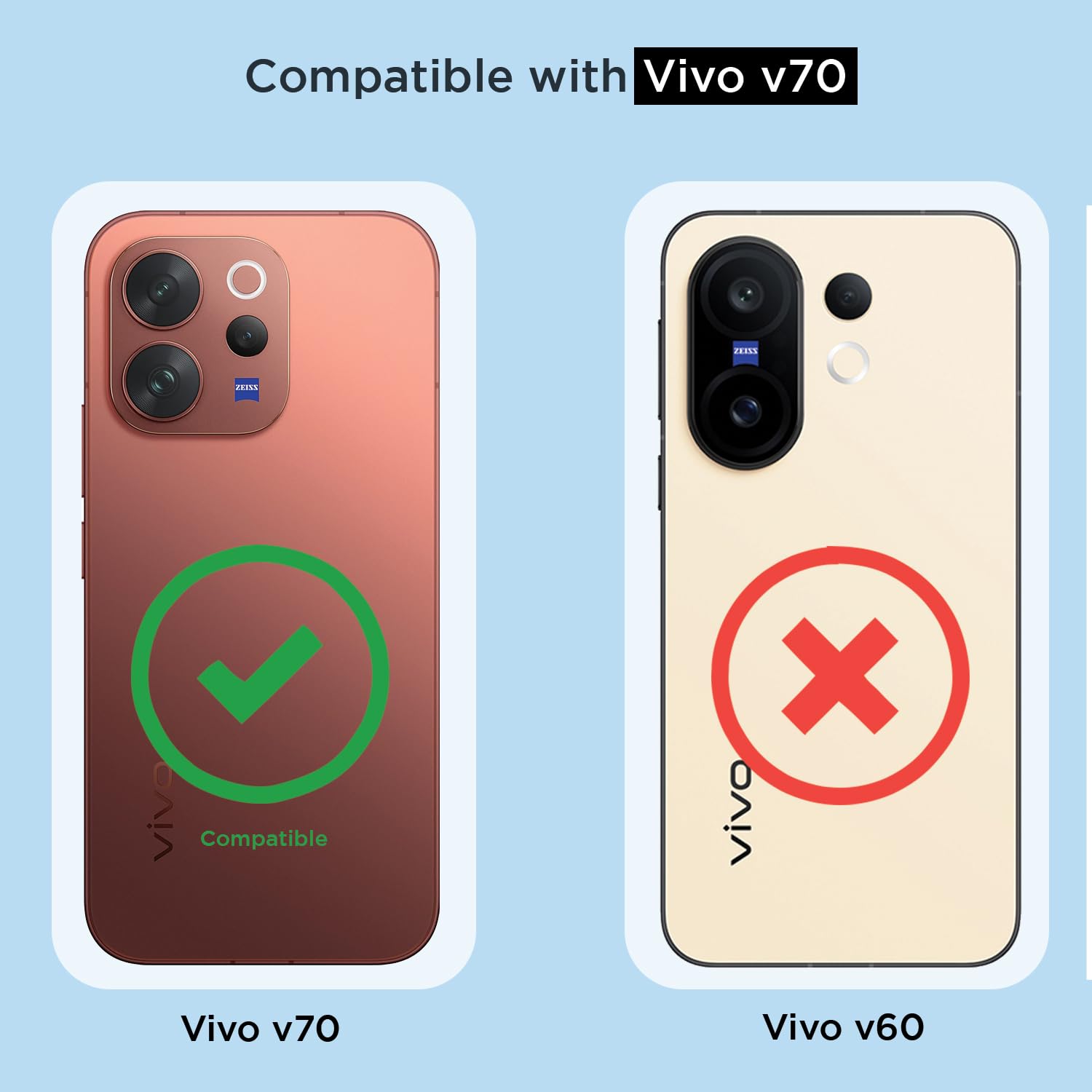 Pikkme Vivo V70/V70 Clear transparent phone cover – photo 4