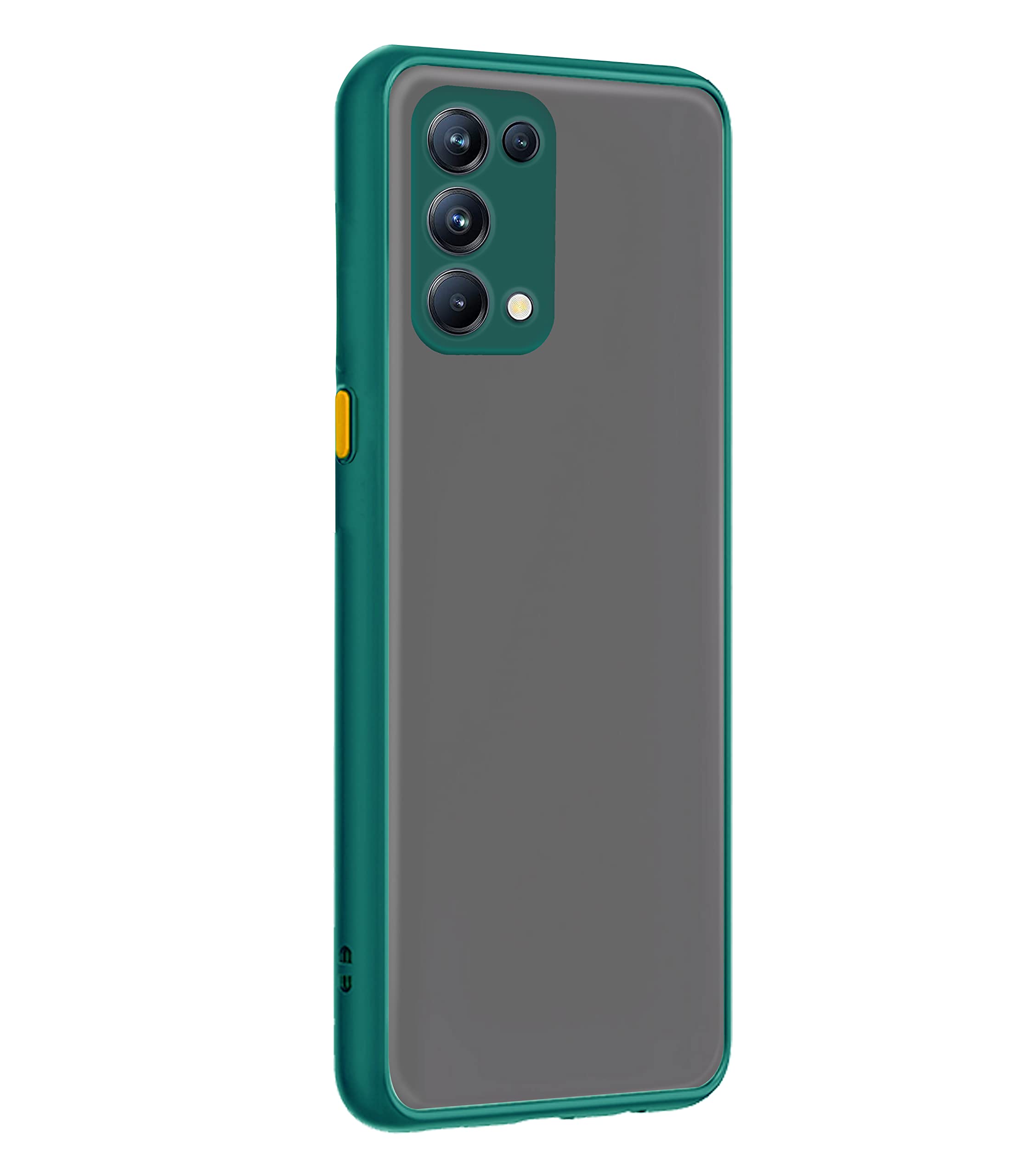 Pikkme light green Matte mobile back cover for Oppo Reno 5 Pro – photo 6