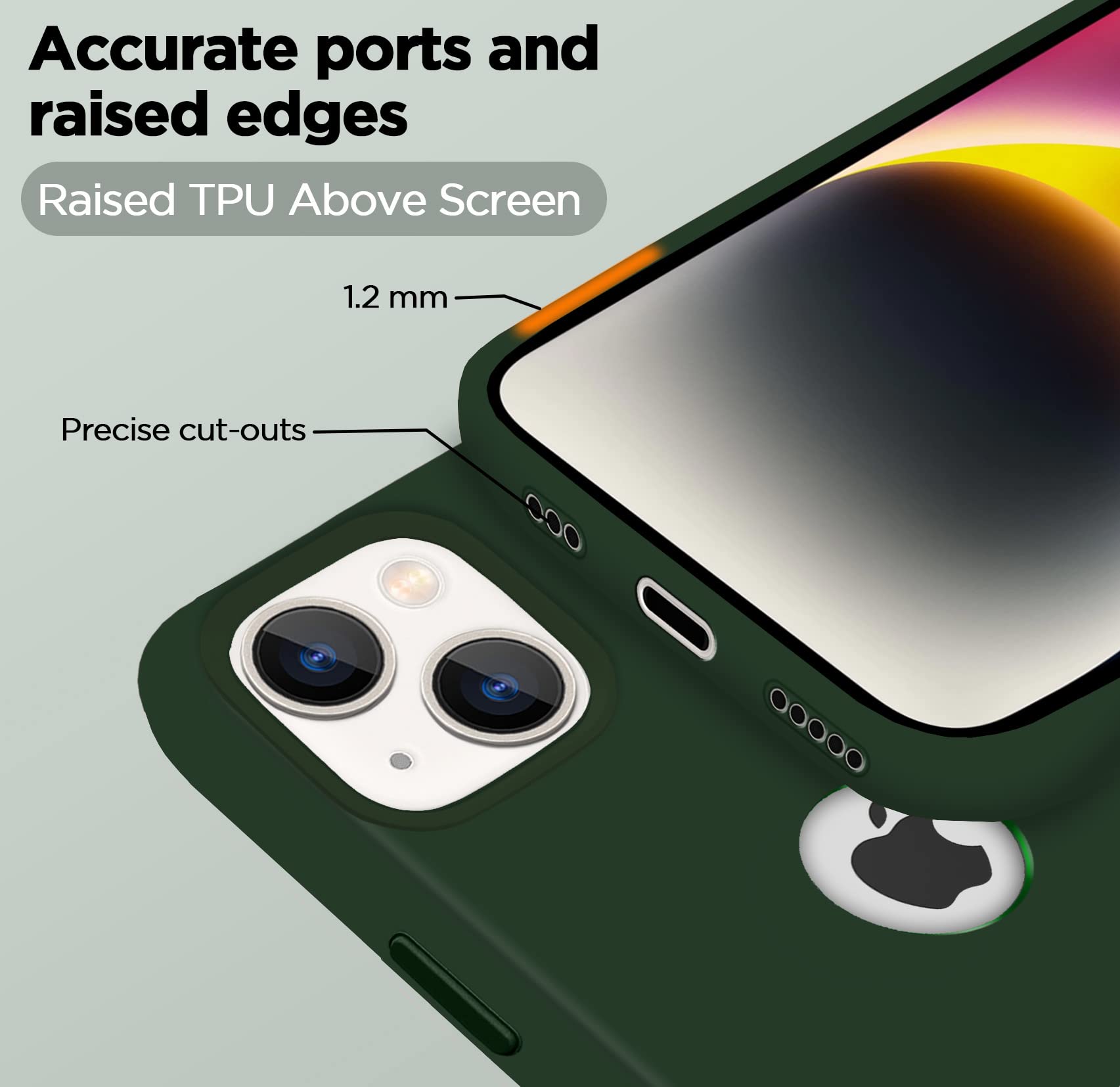 Atrovirens back cover for iPhone 14 Plus – Pikkme – photo 6