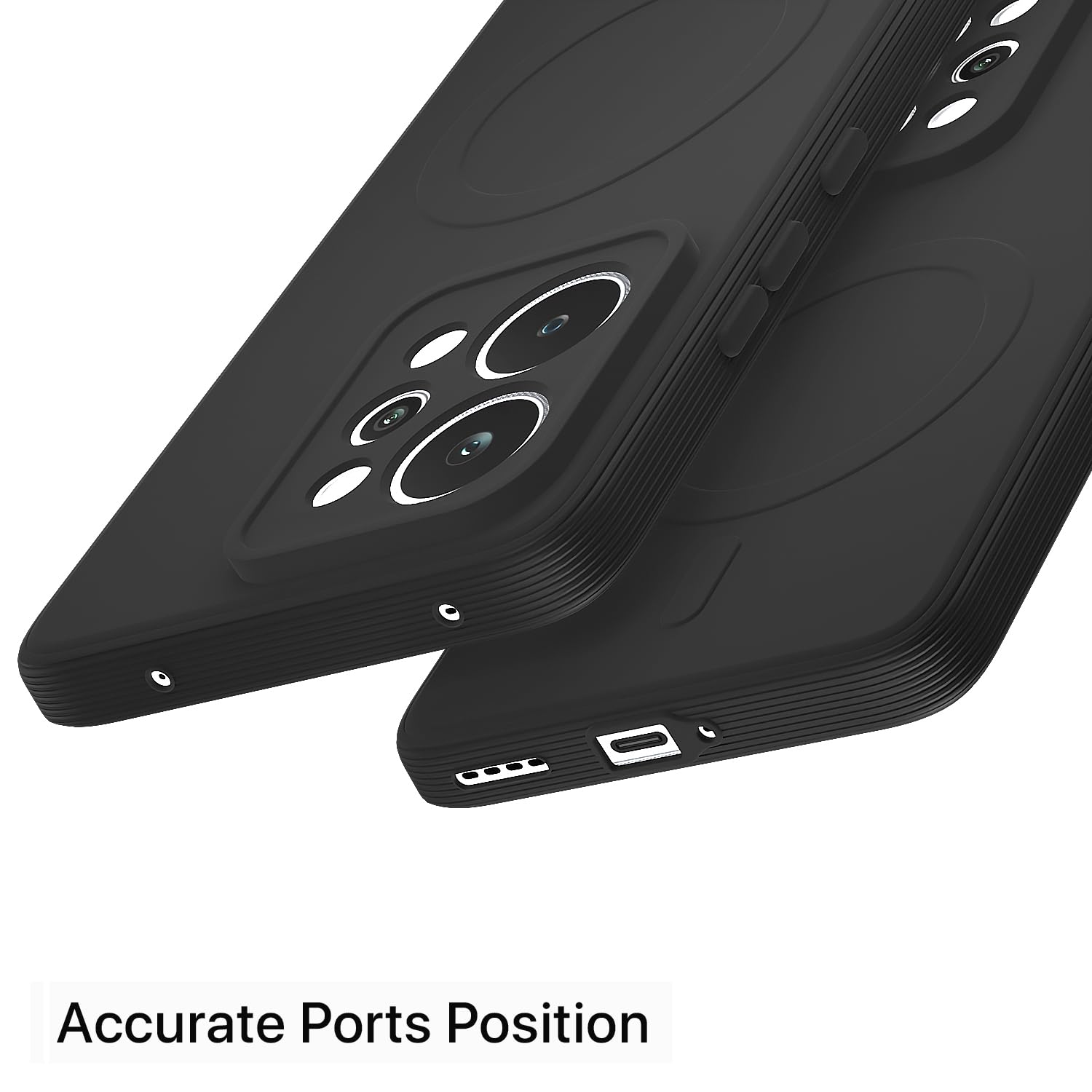 Realme P4 Power 5G phone cover in black by Pikkme – photo 4