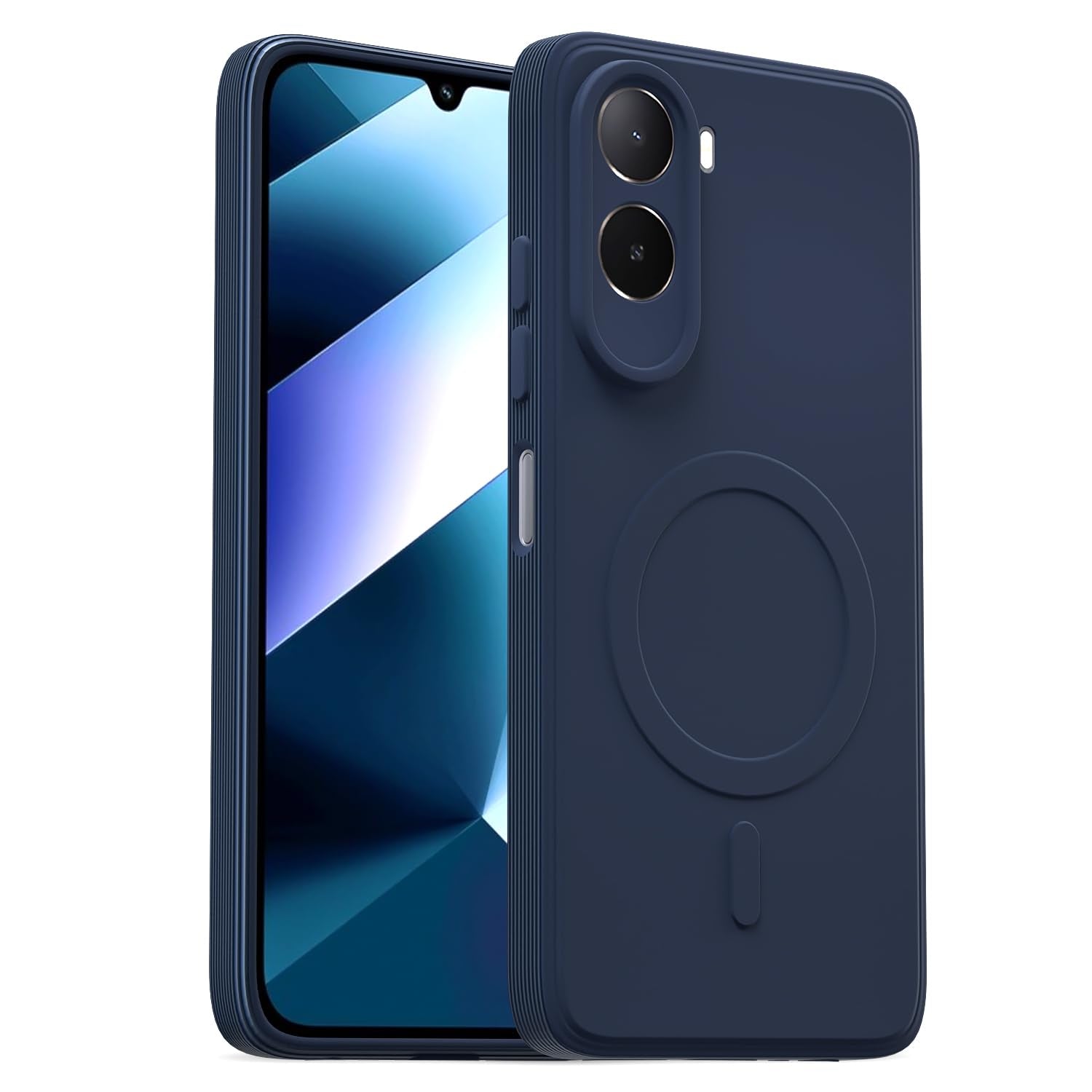 Blue back cover for Redmi A7 Pro/Poco C85x 5G – Pikkme