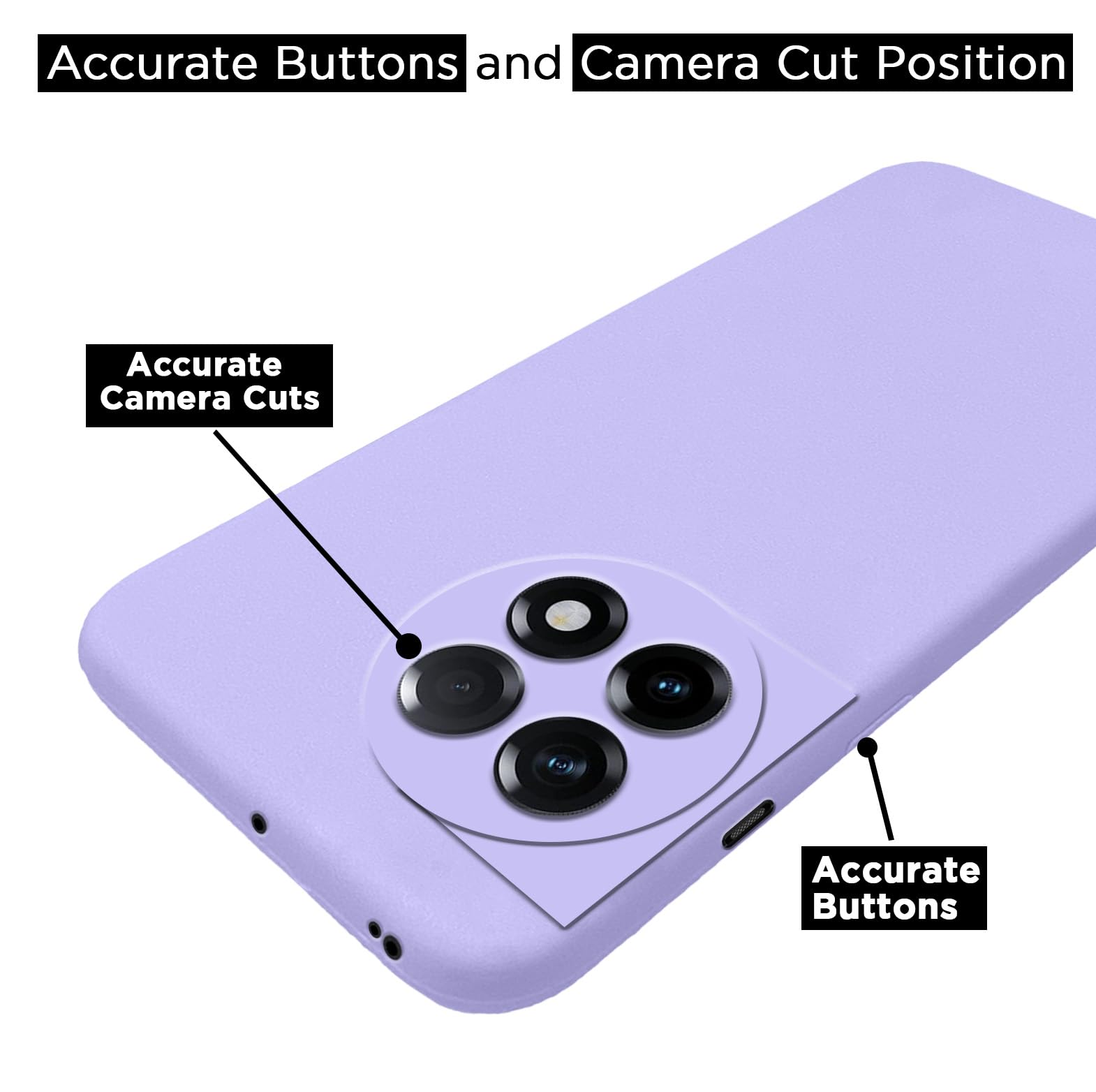 Purple Liquid Silicone mobile back cover for OnePlus 11R 5G – Pikkme – photo 3