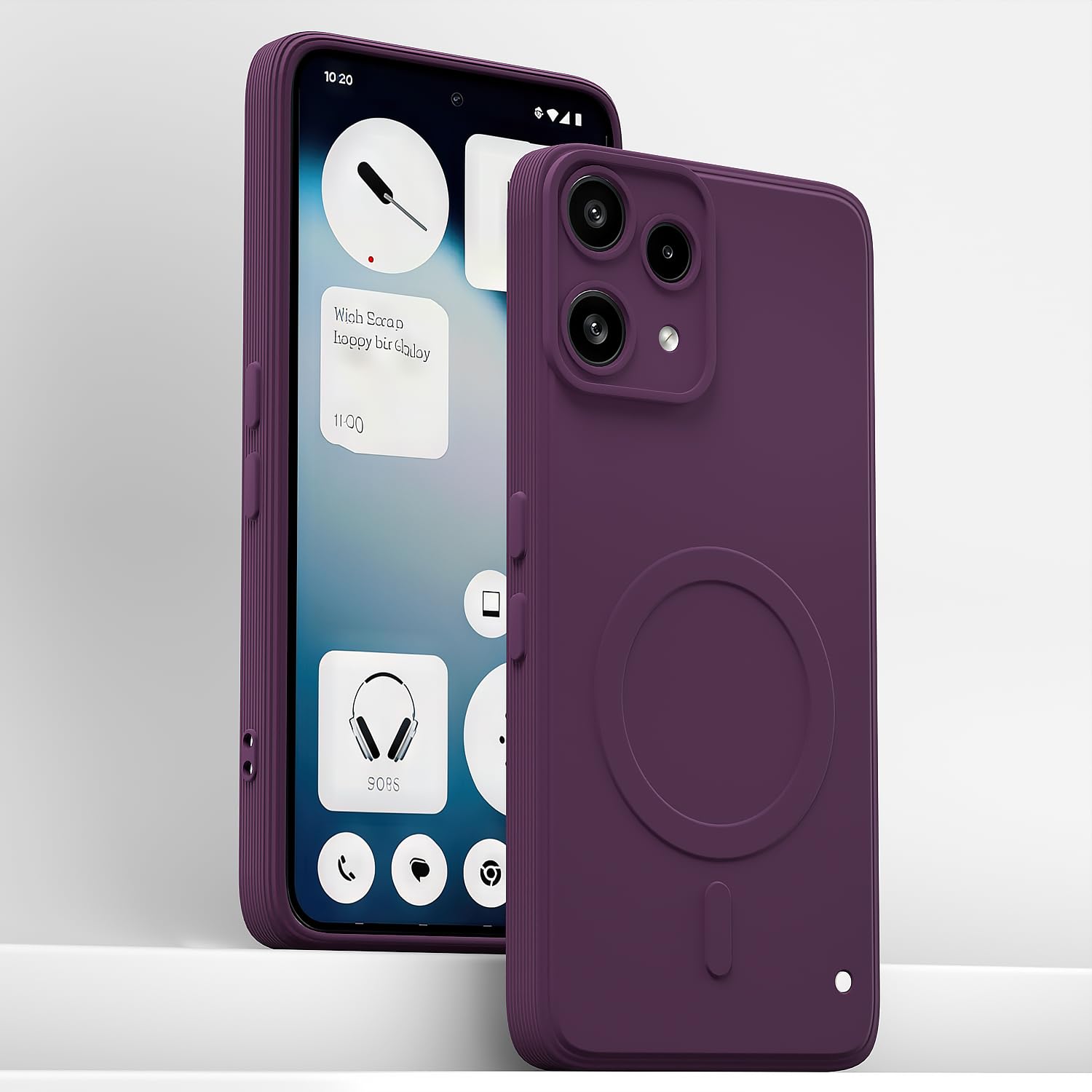 Pikkme purple mobile cover for Nothing Phone 3a Lite 5G – photo 2