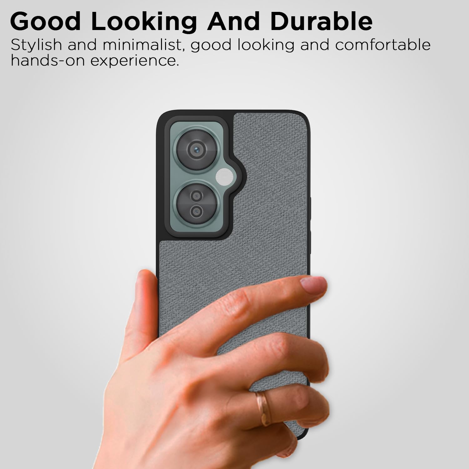 Grey mobile back cover for OnePlus Nord CE 3 Lite/Nord N30 5G – Pikkme – photo 7