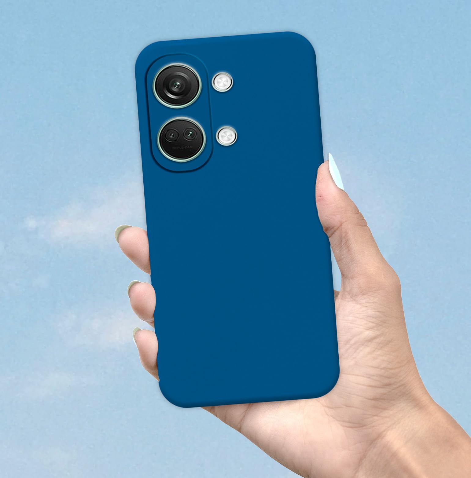 Blue Liquid Silicone phone cover for OnePlus Nord 3 5G – Pikkme – photo 6