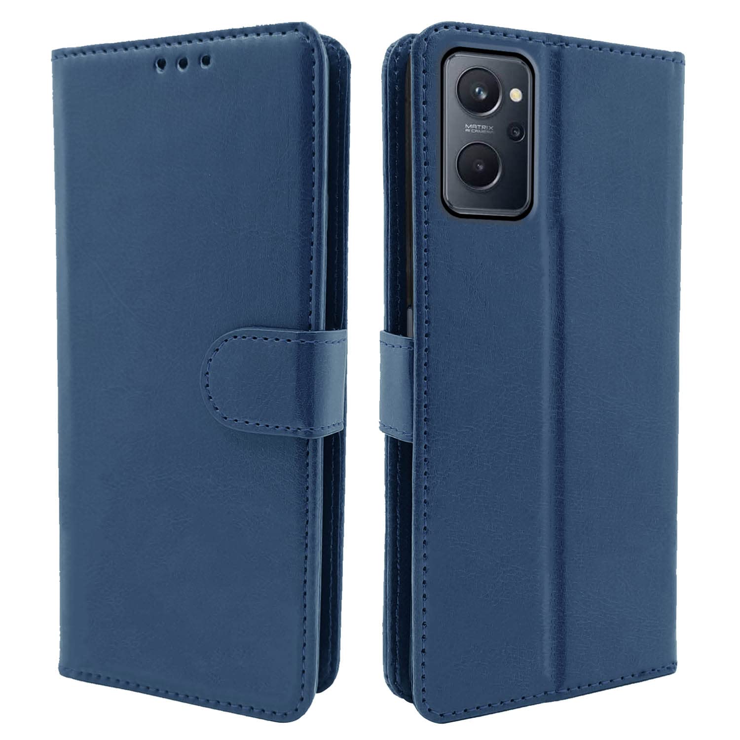Pikkme Realme 9i blue flip cover