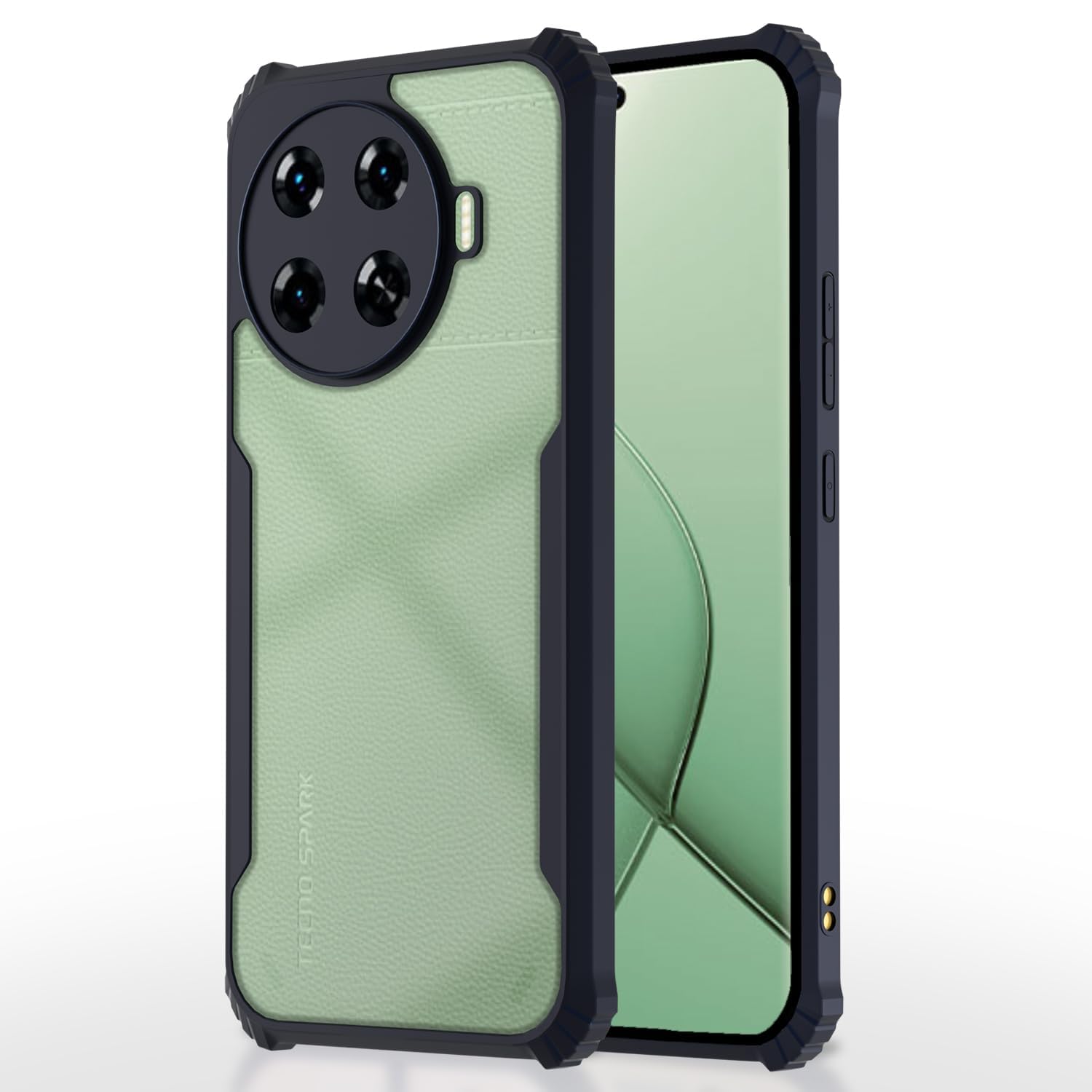 Tecno Spark 20 Pro Plus 5G Hybrid phone cover in blue by Pikkme