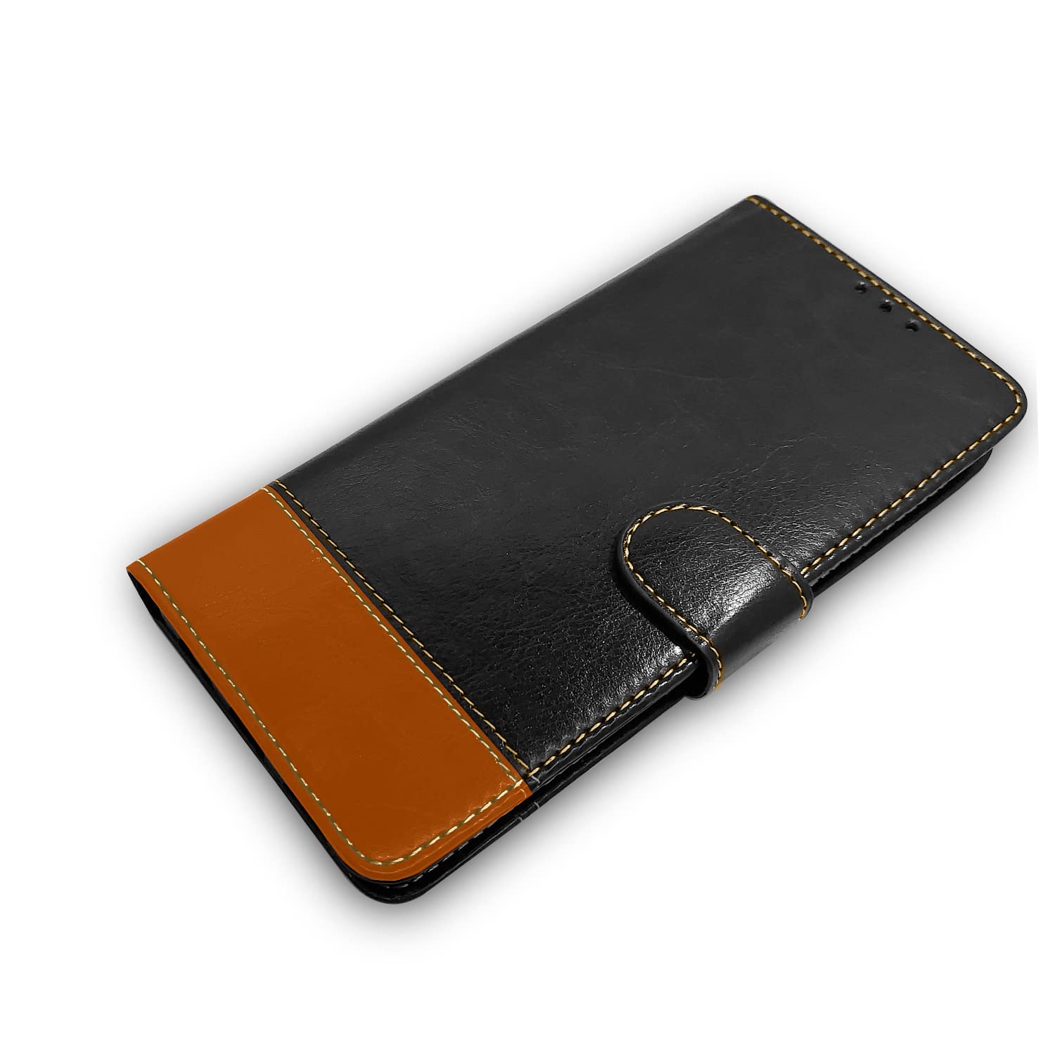 Pikkme Redmi 6A Magnetic black & brown mobile flip cover – photo 6