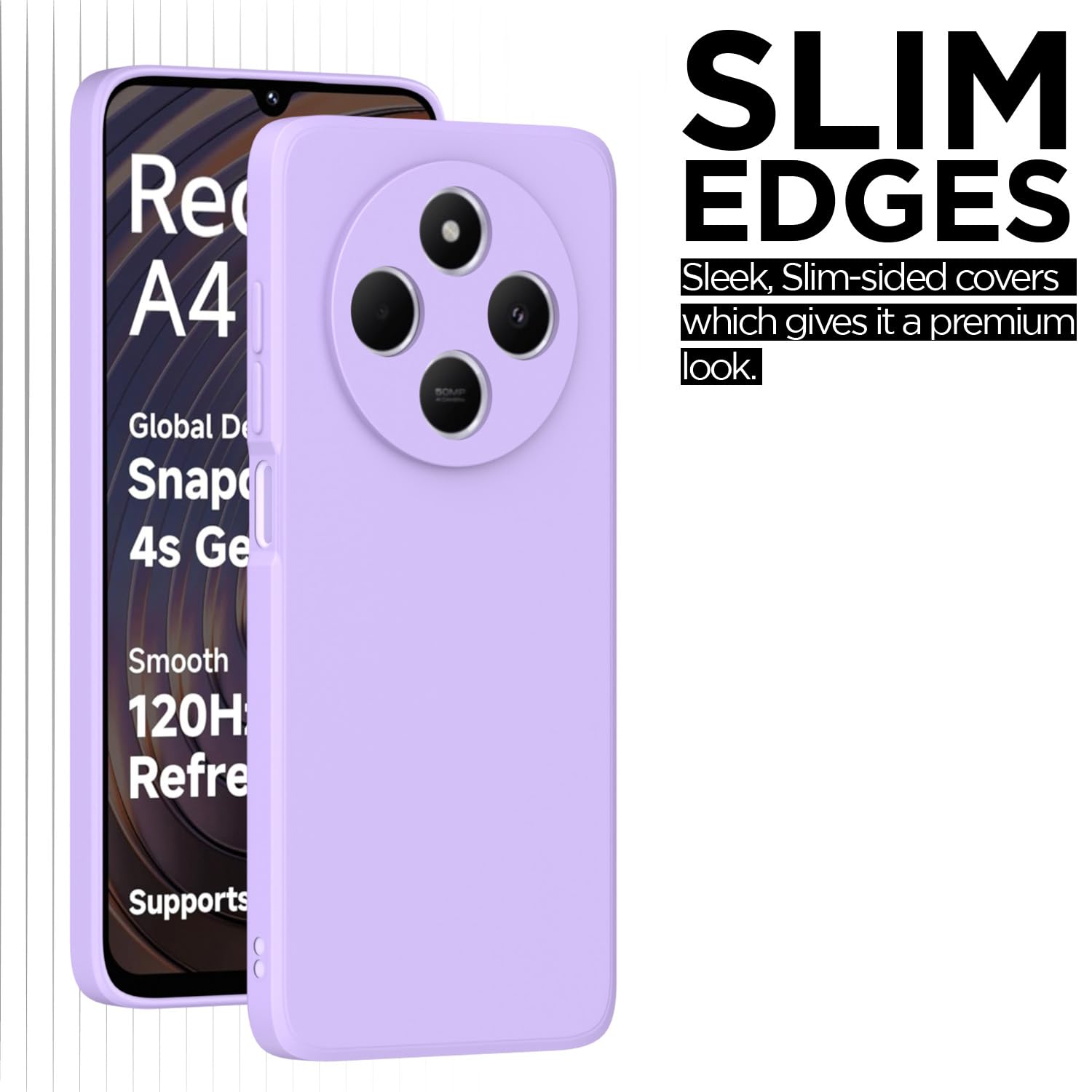 Pikkme purple back cover for Redmi A4/14C/Poco C75 5G – photo 6