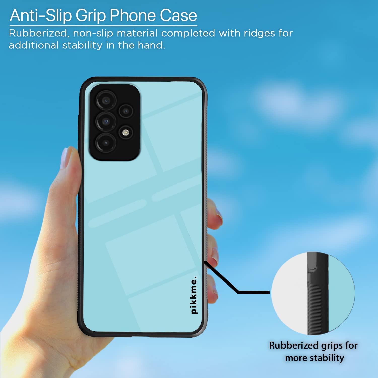 Pikkme Samsung A13 4G Hybrid mobile back cover – photo 5