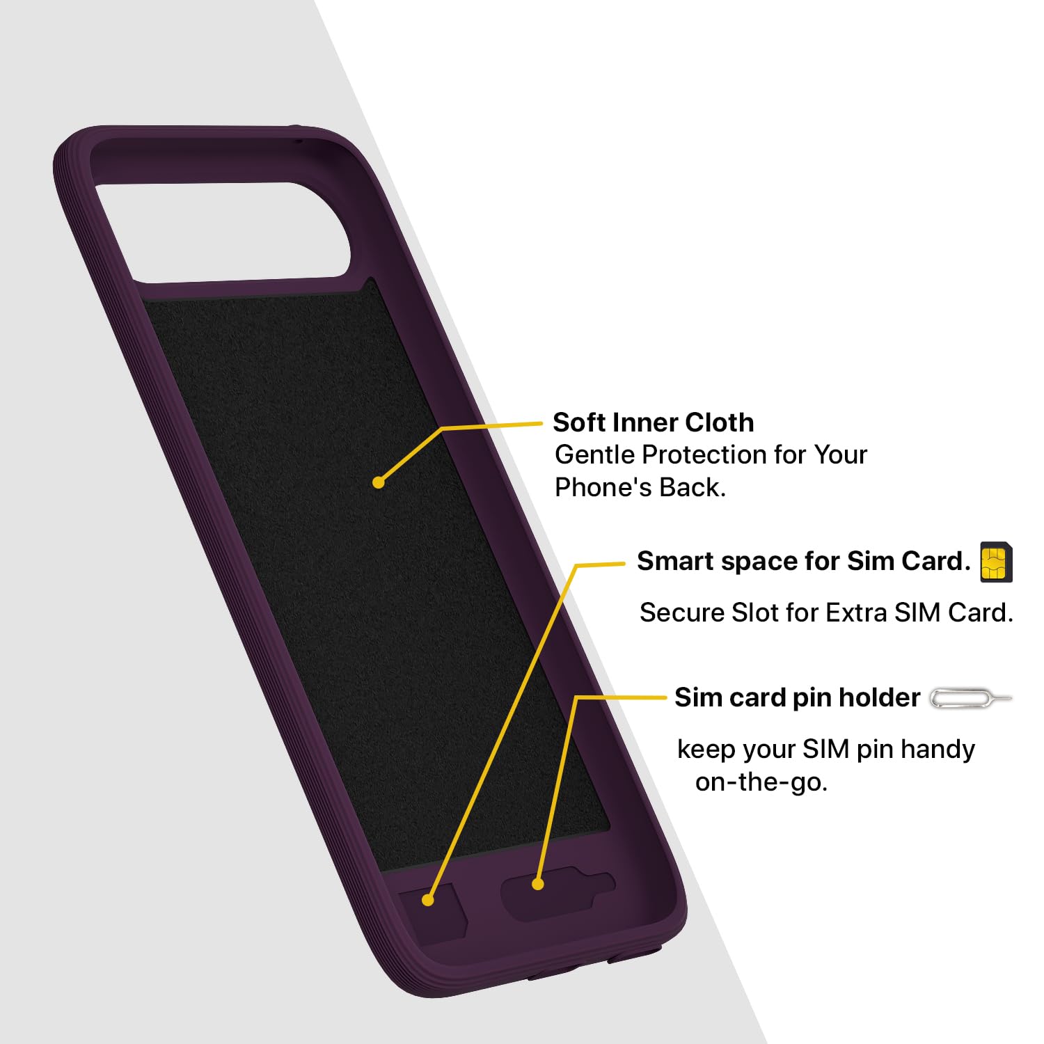 Tecno Pova mobile cover in purple by Pikkme – photo 6