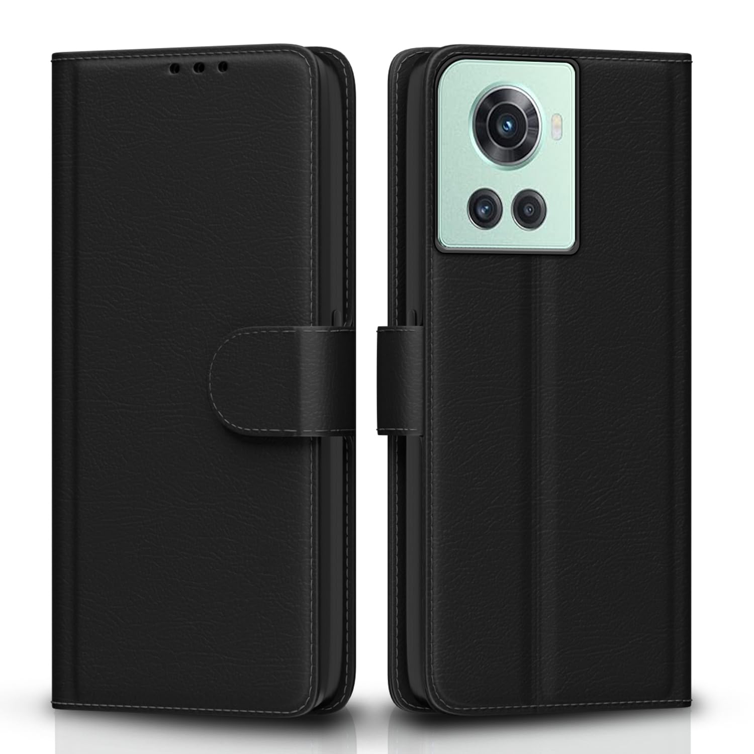 Pikkme OnePlus 10R/10R Prime 5G black flip case