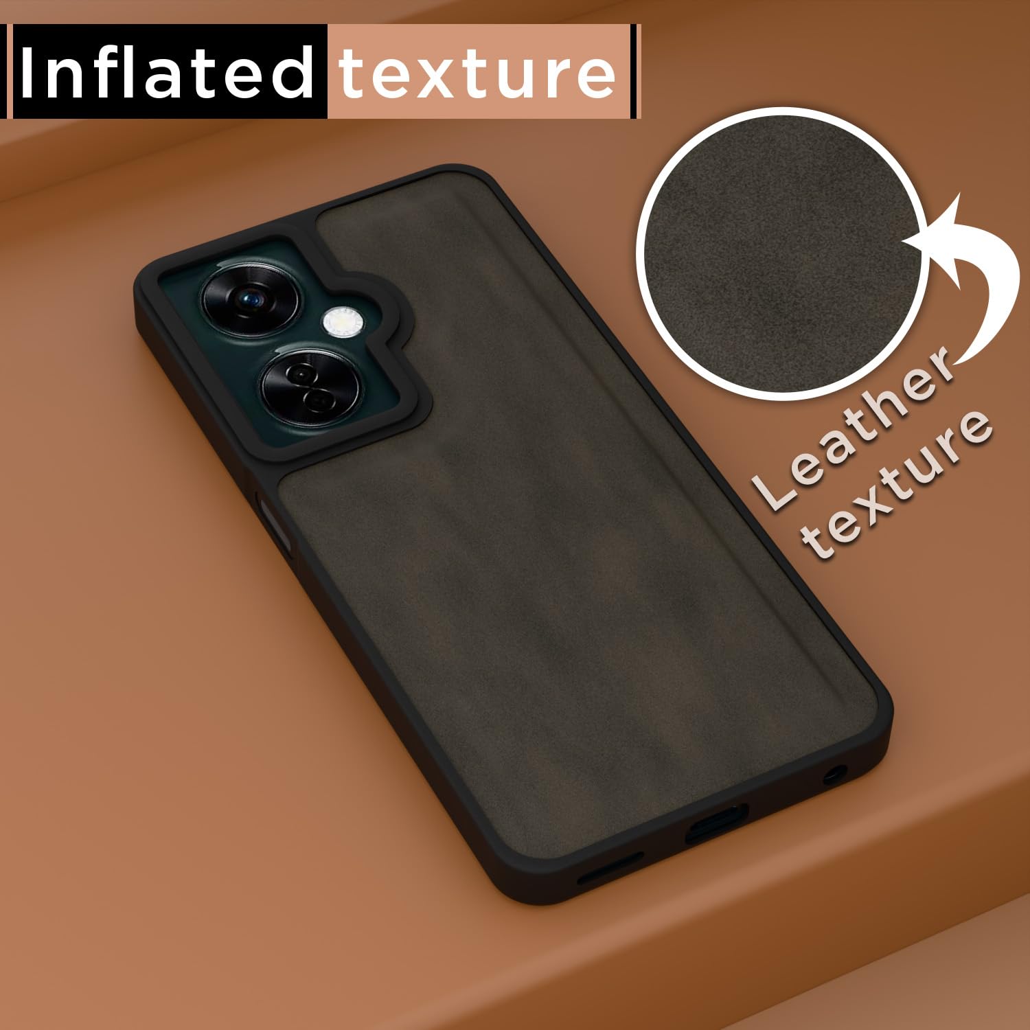Pikkme brown back cover for OnePlus Nord CE 3 Lite 5G – photo 2