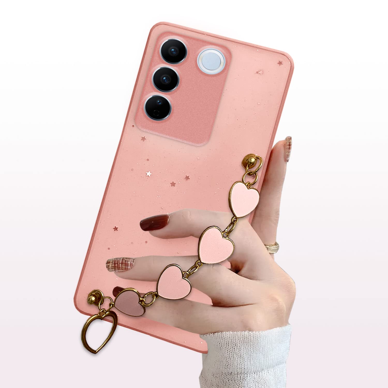 Pink Chain mobile cover for Vivo V27/V27 Pro 5G – Pikkme – photo 3