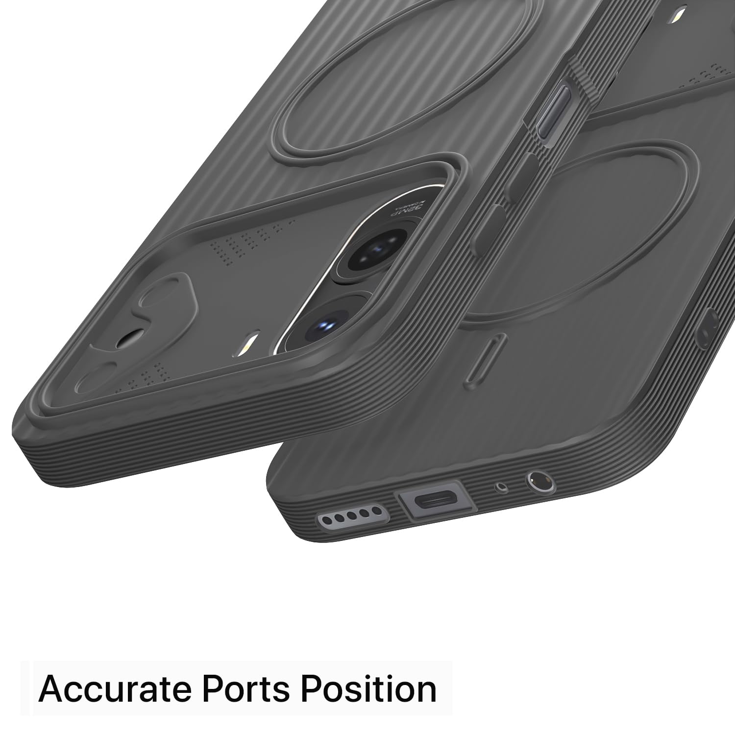 Pikkme Redmi A7 Pro/Poco C85x 5G/C81 MagSafe grey phone cover – photo 4