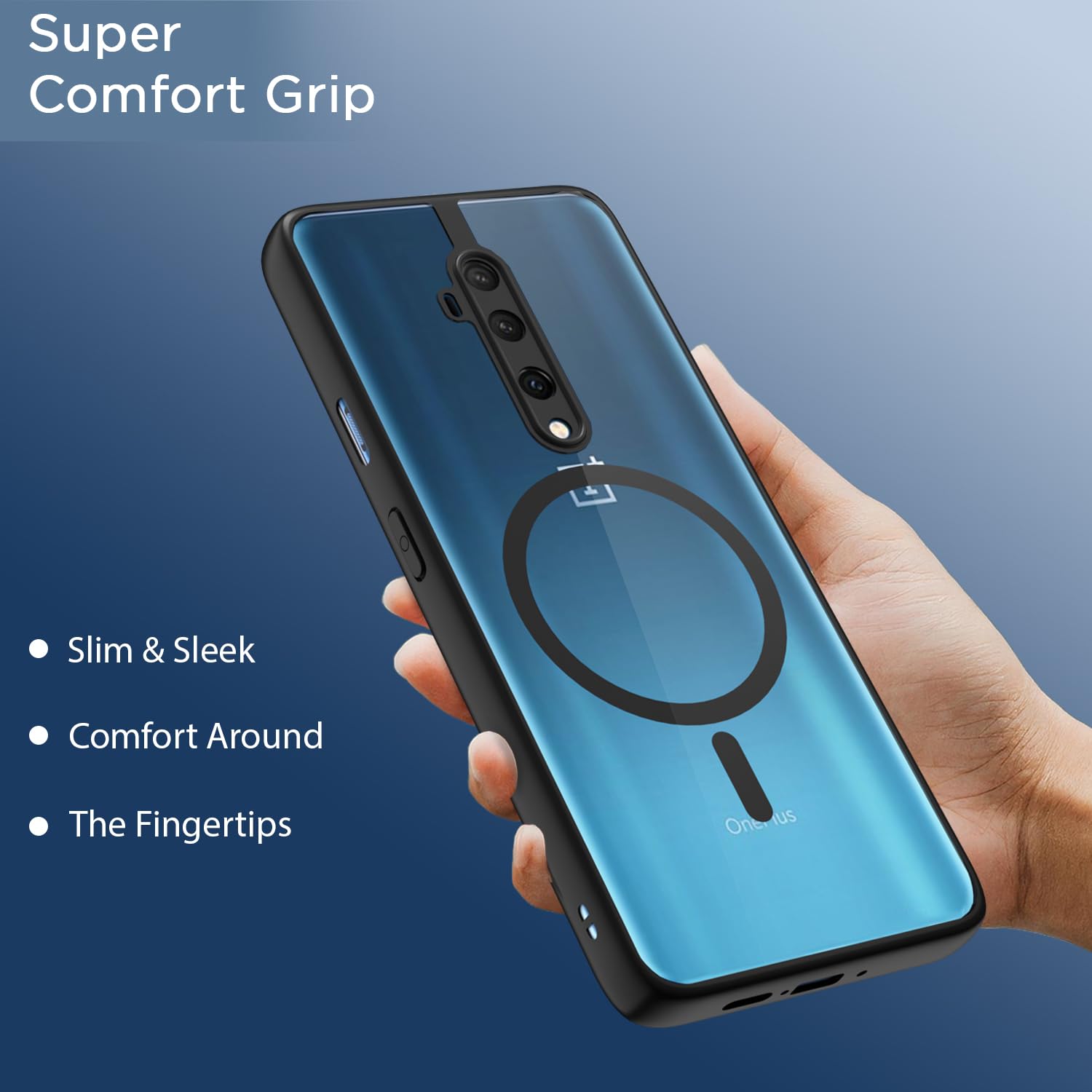 Pikkme OnePlus 7T Pro black mag-safe back cover – photo 6