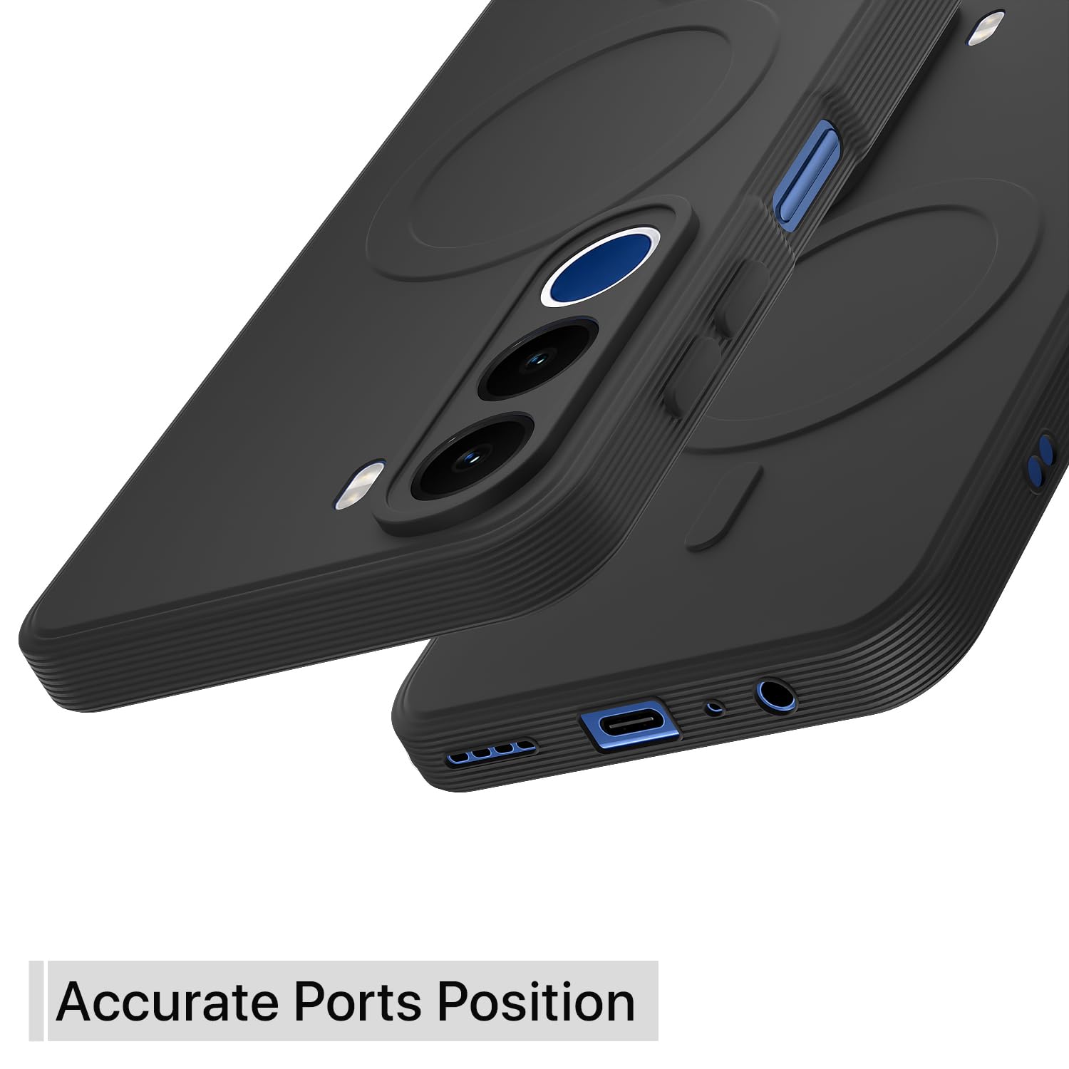 Black mobile back cover for Realme C100x – Pikkme – photo 4
