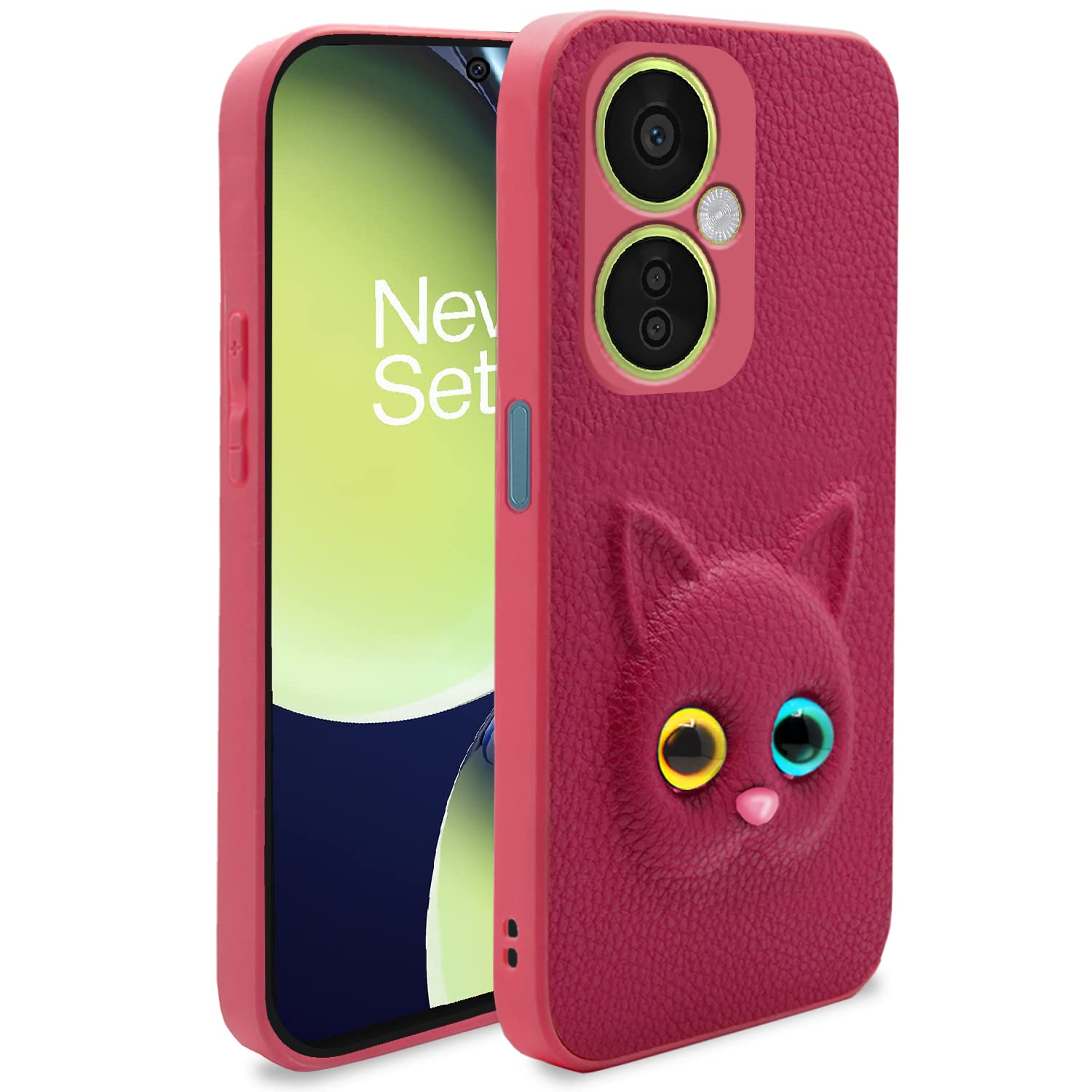 OnePlus Nord 3 5G Kitty Back Cover -Pink