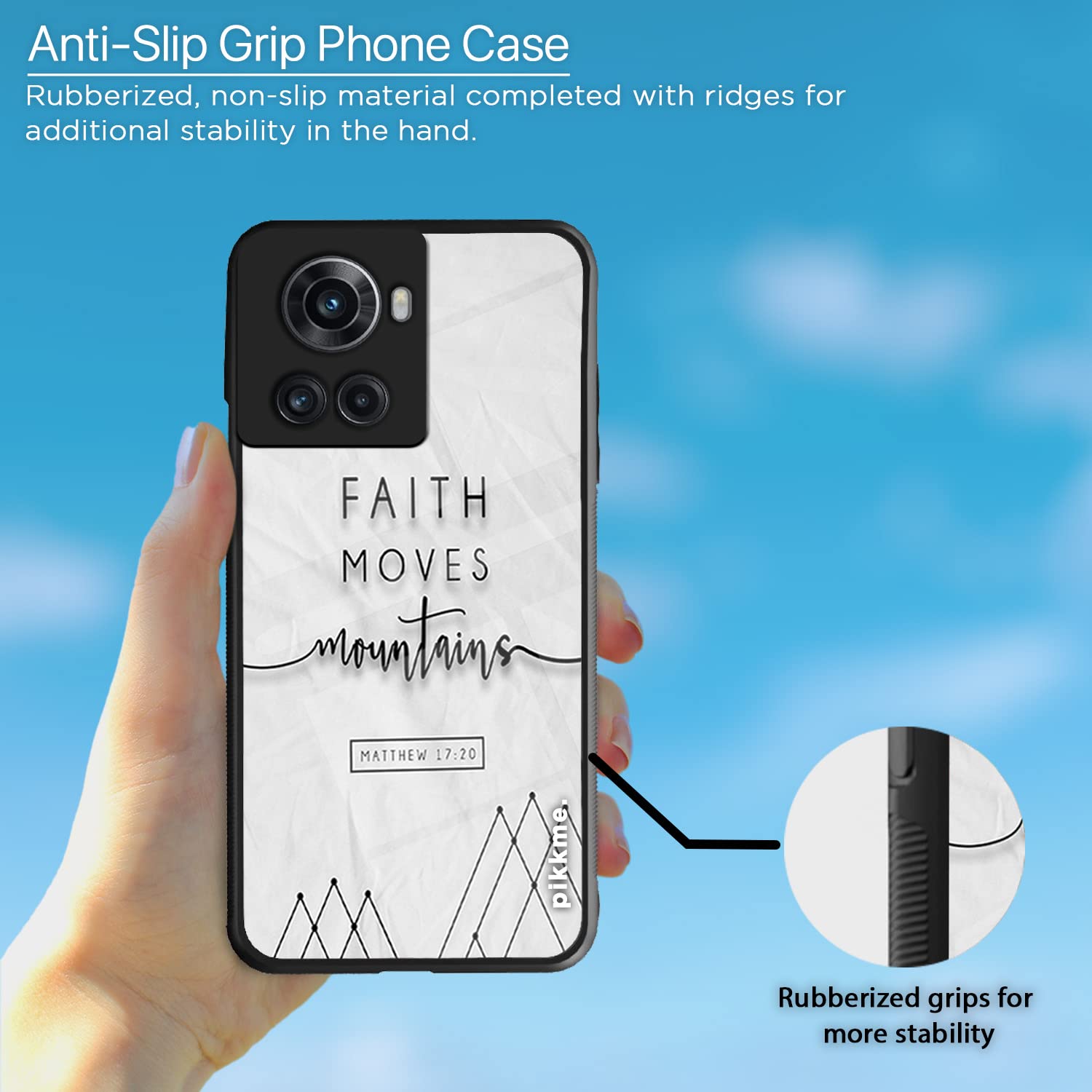 OnePlus 10R Hybrid back cover by Pikkme – photo 5