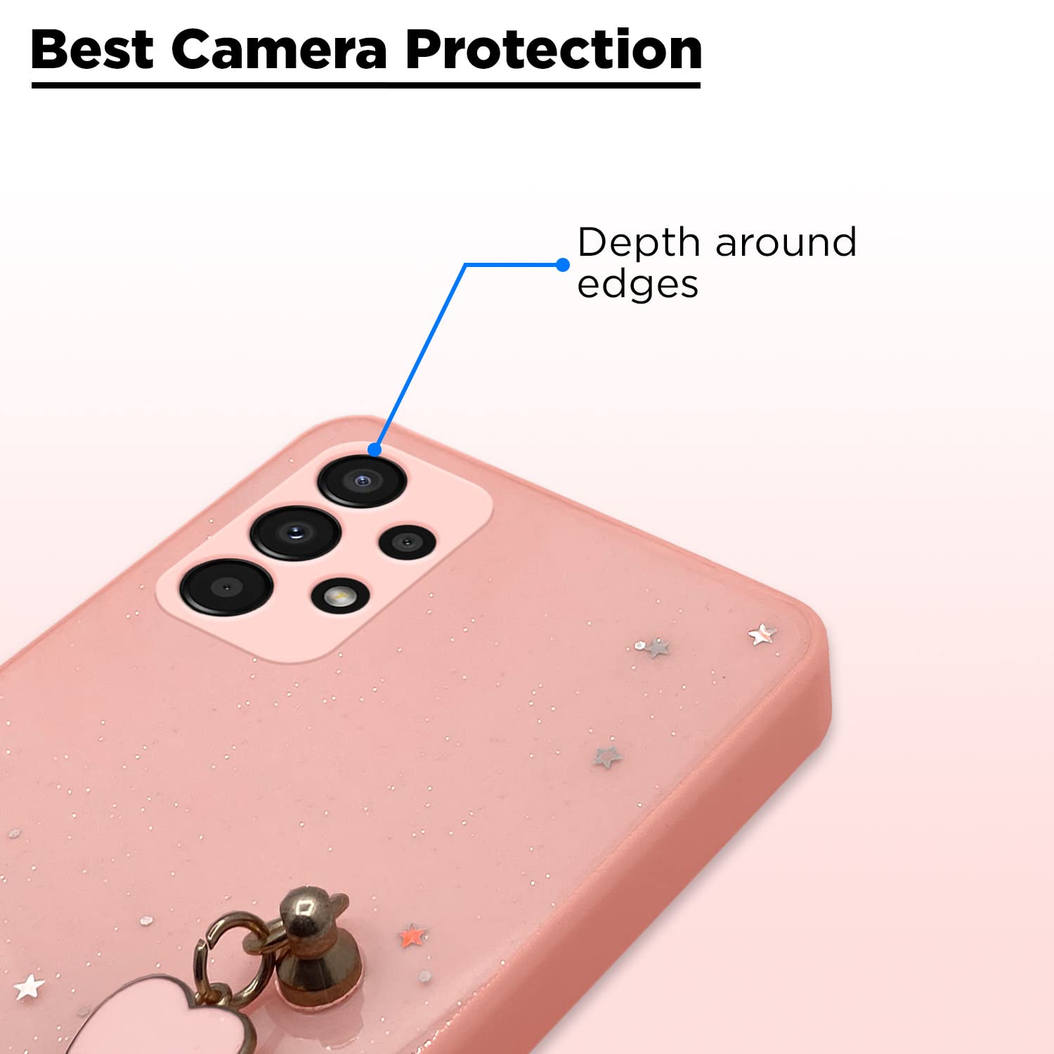 Pikkme Samsung A13 4G pink phone cover – photo 2