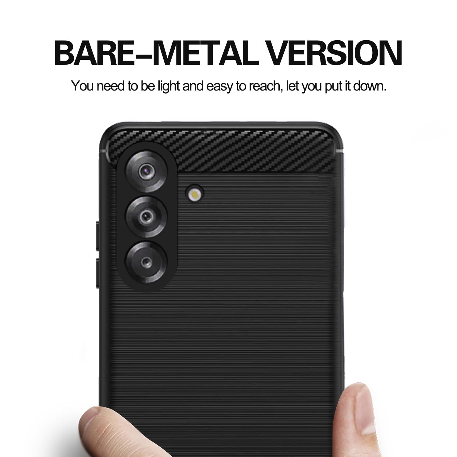 Pikkme Samsung A26 5G Hybrid black mobile back cover – photo 7