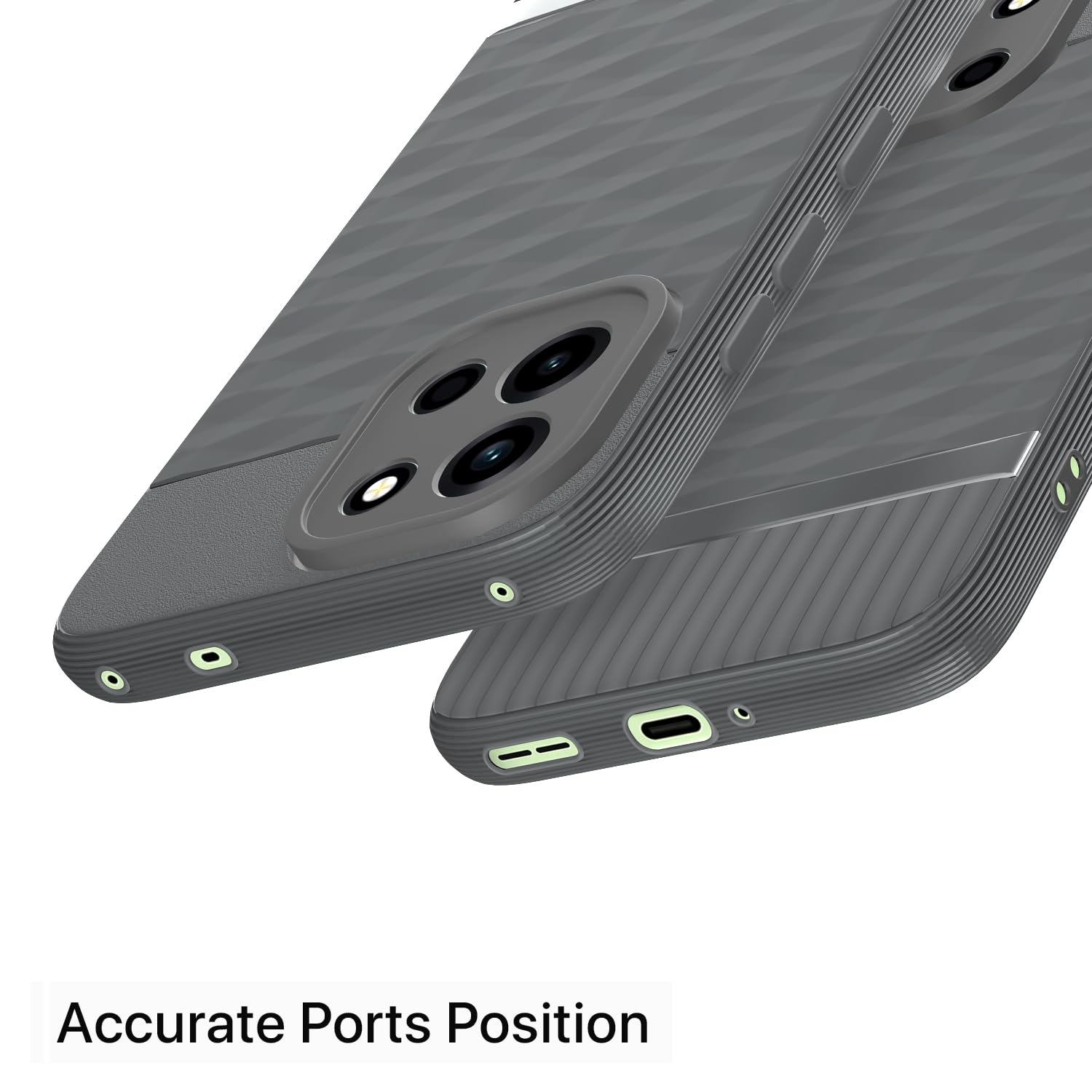 OnePlus Nord 6 5G back cover in grey by Pikkme – photo 4