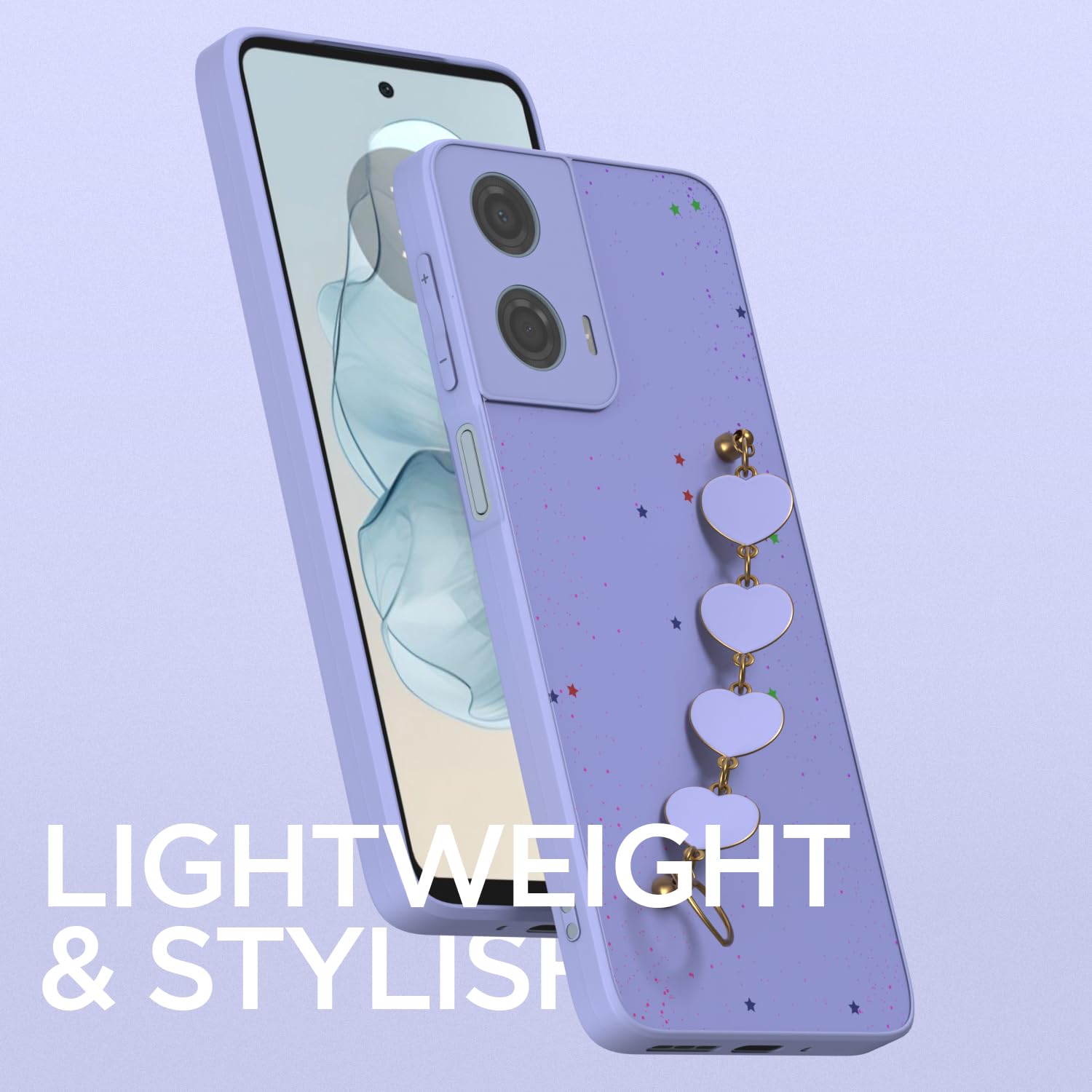 Pikkme Moto G24 Power Chain purple back cover – photo 6