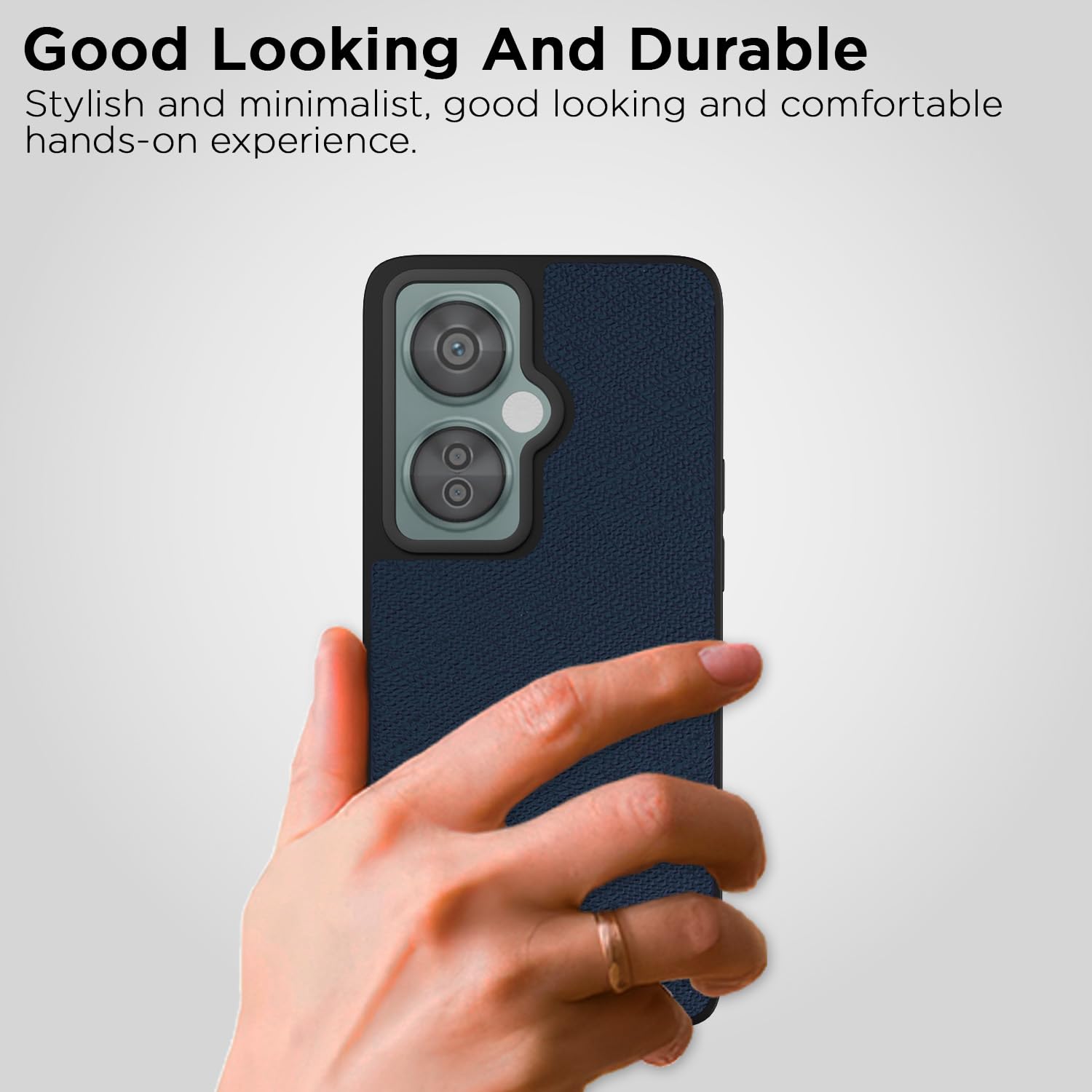 OnePlus Nord CE 3 Lite/Nord N30 5G Leatherback back cover in blue by Pikkme – photo 7