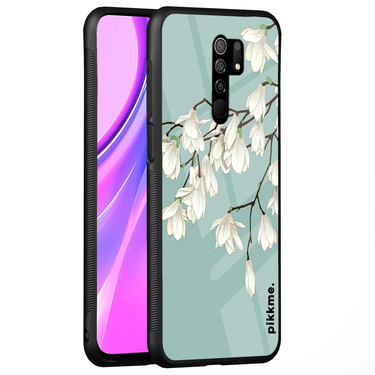 Flower Mobile back cover for Redmi 9 Prime – Pikkme