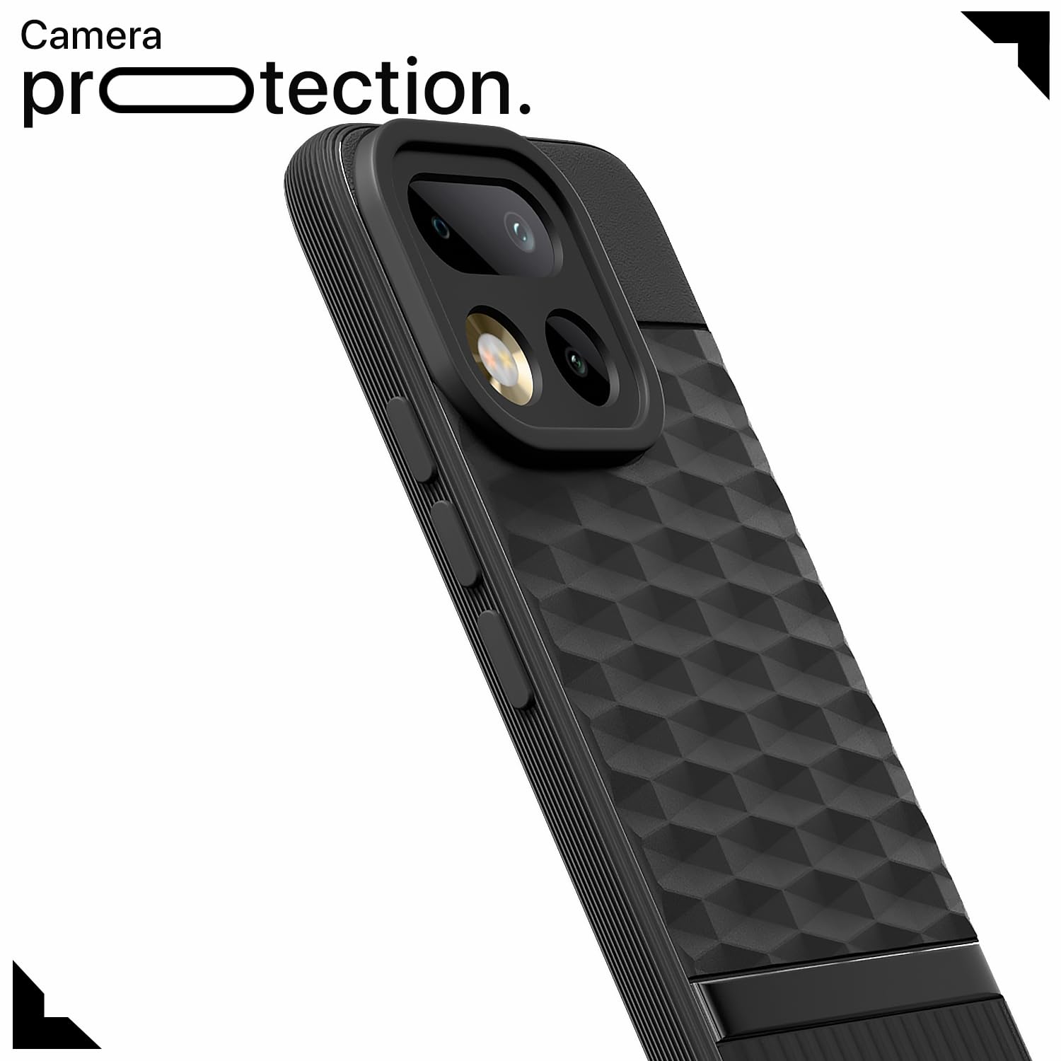 Pikkme black Silicone phone cover for Realme 16 Pro 5G – photo 5