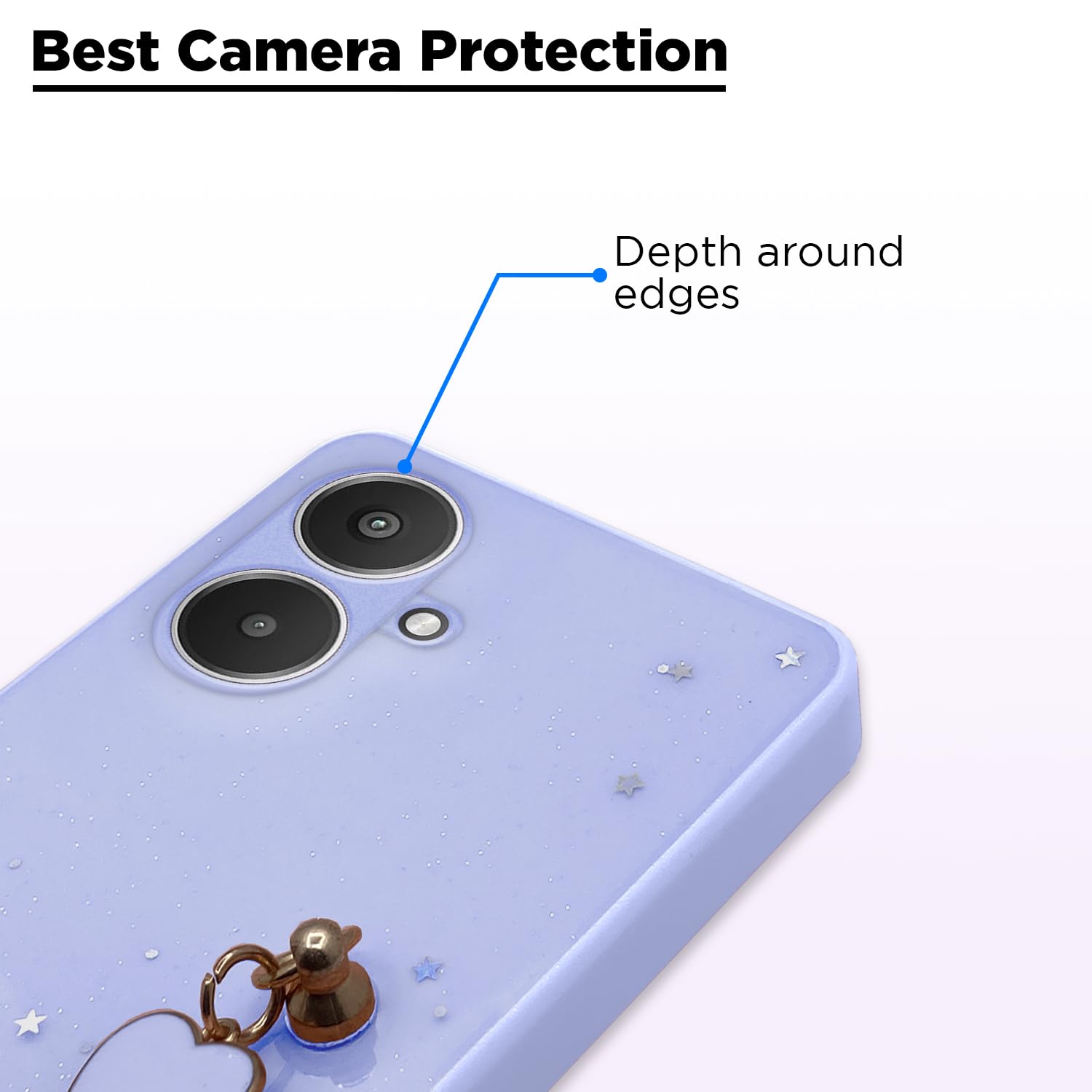 Pikkme Redmi 13C 5G purple mobile cover – photo 2