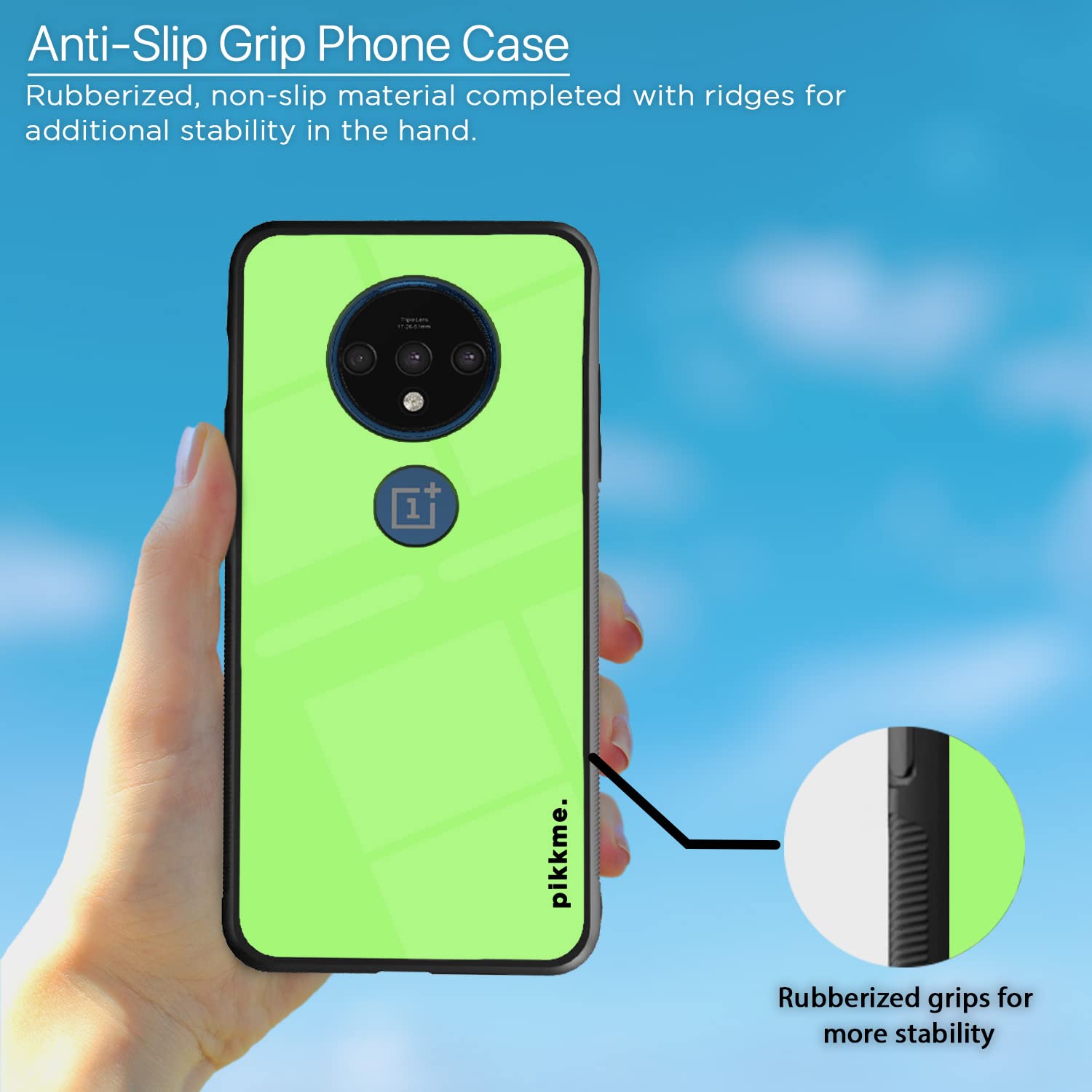 Pikkme OnePlus 7T Hybrid mobile back cover – photo 5
