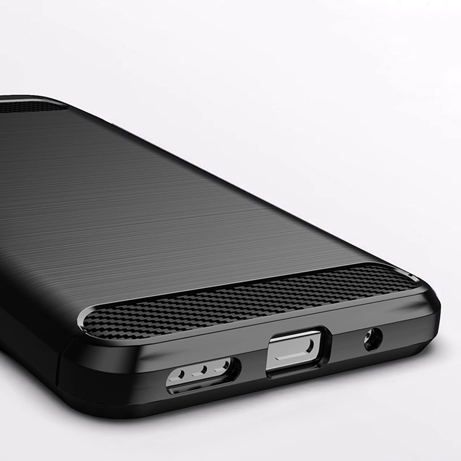 Pikkme Xiaomi Redmi Note 10T 5G Hybrid Carbon Fiber Back Cover | Black