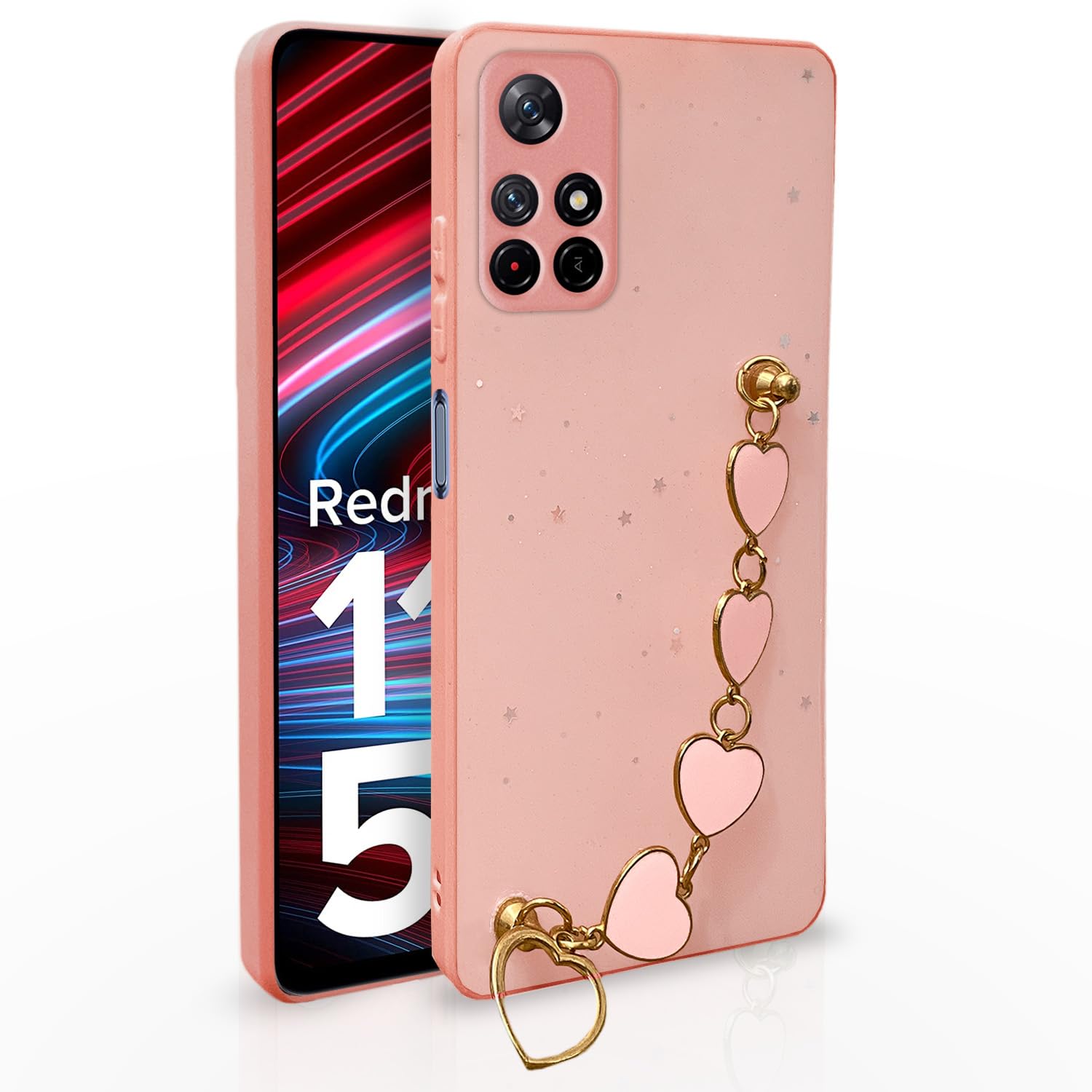 Pink mobile cover for Redmi Note 11T/Poco M4 Pro 5G – Pikkme